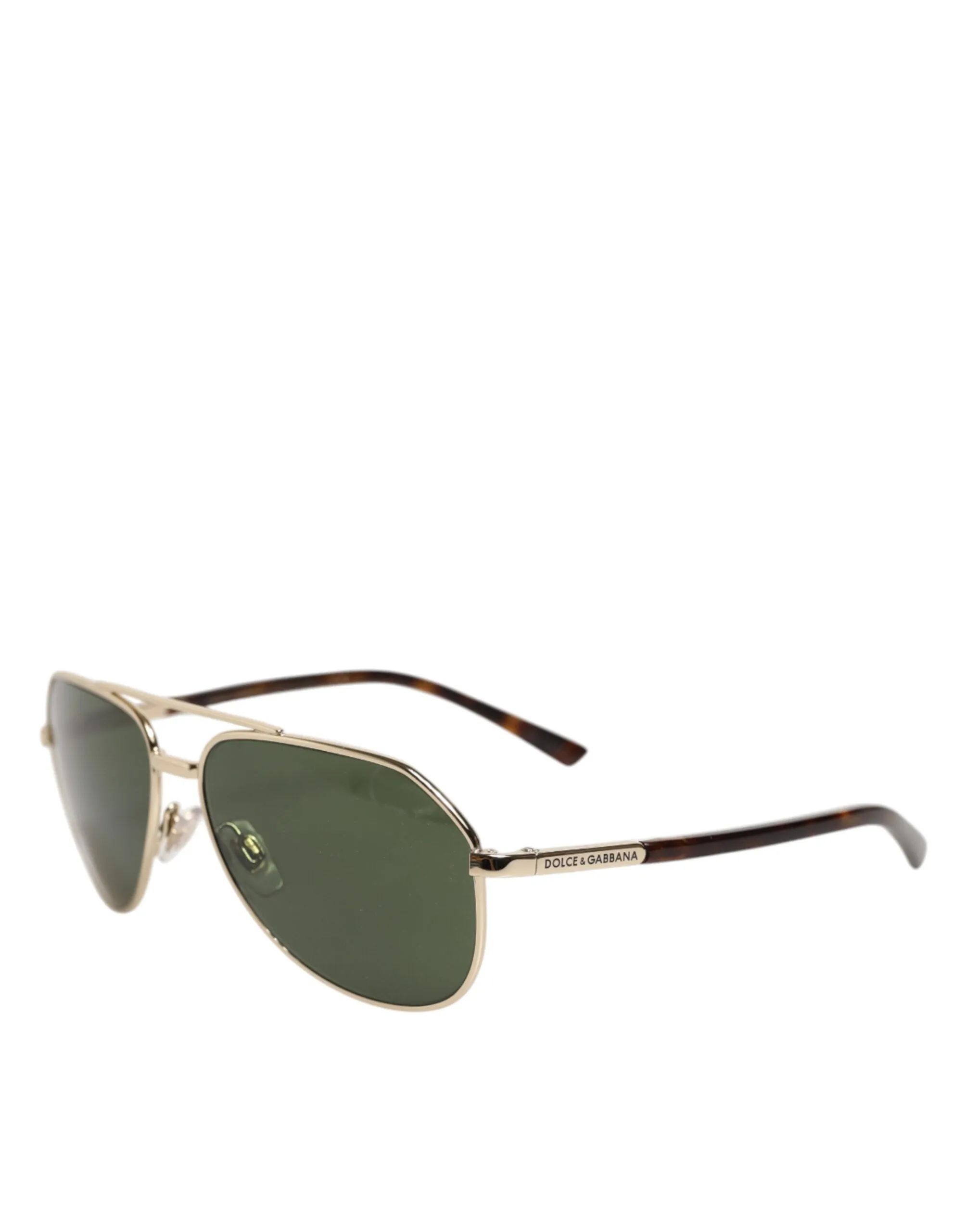 Dolce & Gabbana DG2125 Silver Frame Aviator Shades Eyewear Sunglasses sold by Siebentaschen product image thumbnail 3