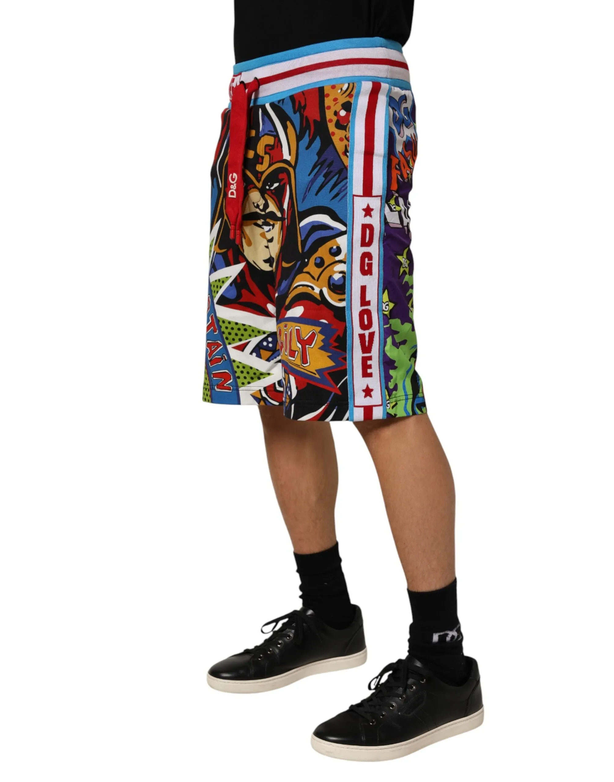 Dolce & Gabbana Multicolor Captain Sicily Men Bermuda Shorts sold by Siebentaschen product image thumbnail 3