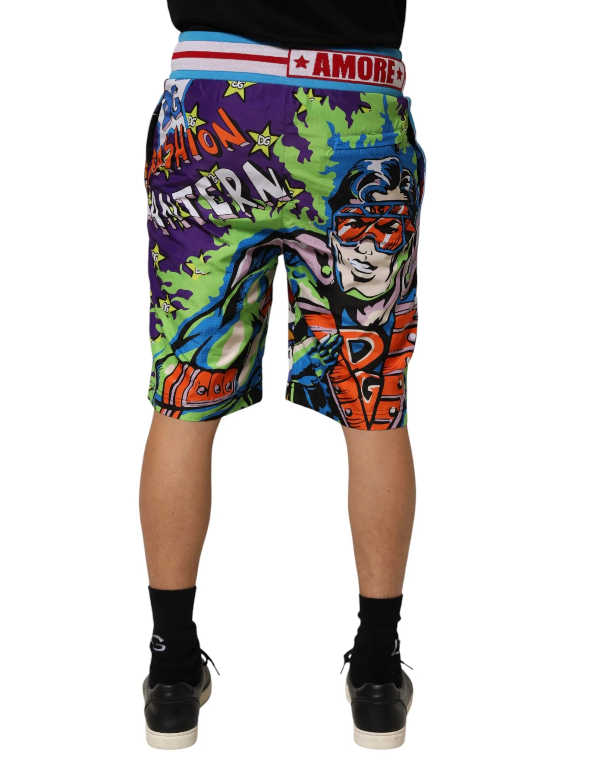 Dolce & Gabbana Multicolor Captain Sicily Men Bermuda Shorts sold by Siebentaschen product image thumbnail 4