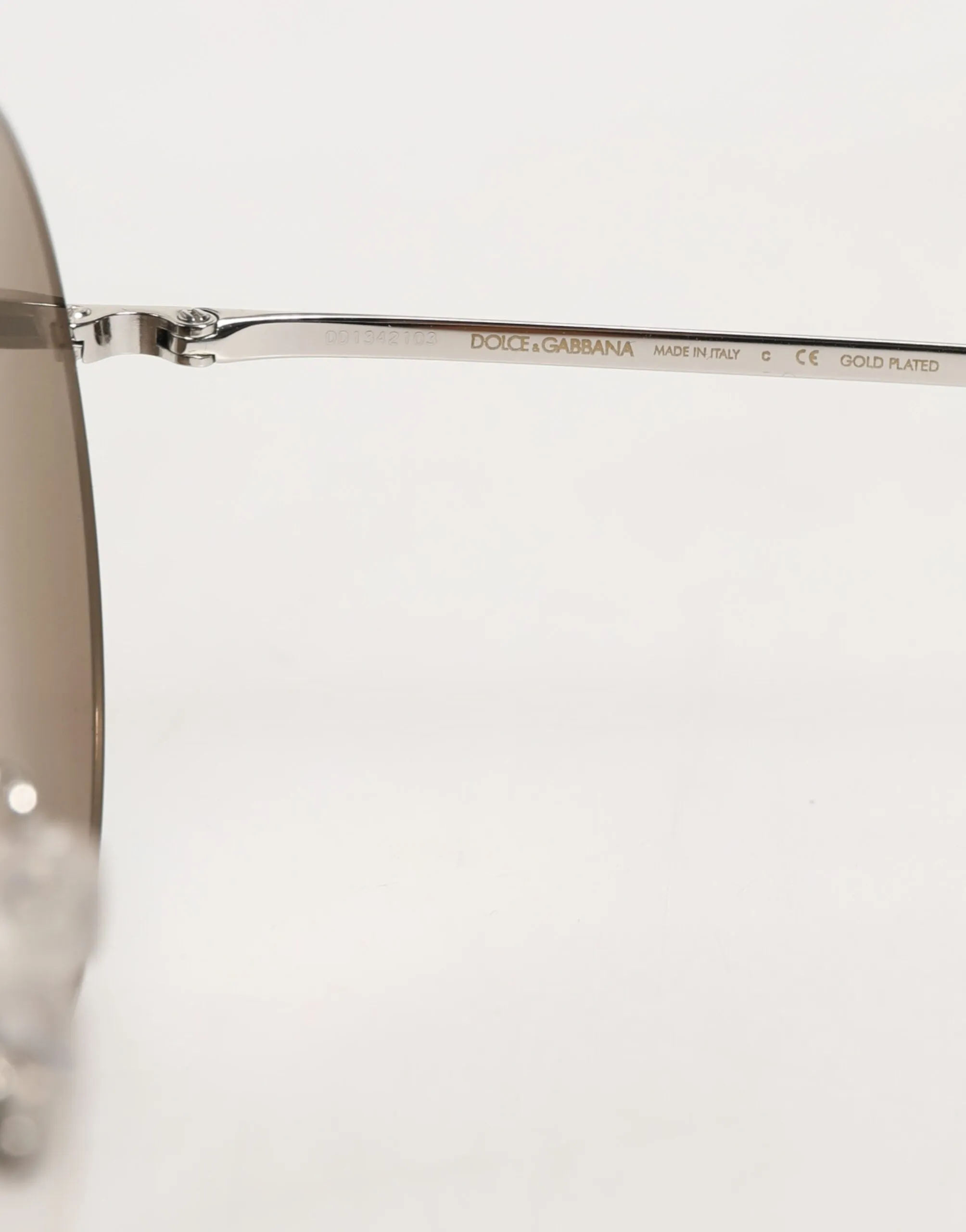 Dolce & Gabbana DG2215K Silver Metal Round Shades Eyewear Sunglasses sold by Siebentaschen product image thumbnail 5