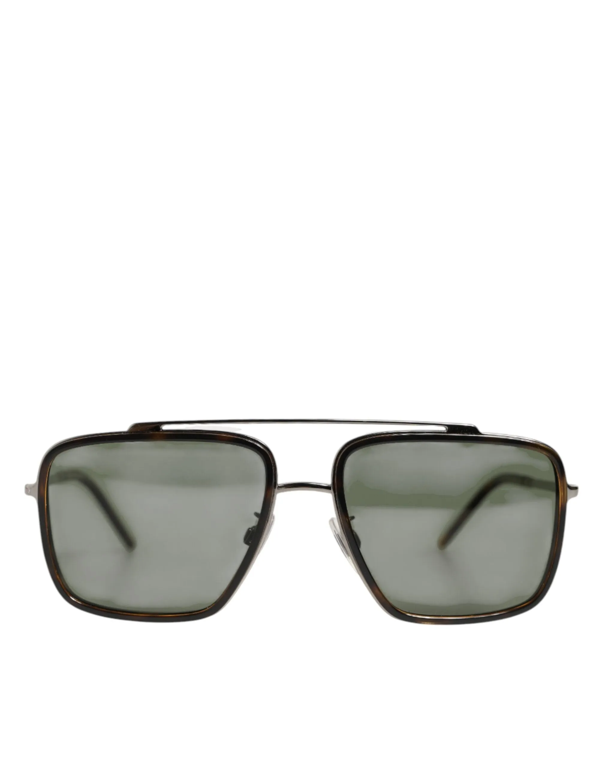 Dolce & Gabbana Silver Metal Frame Polarized Navigator Sunglasses sold by Siebentaschen product image thumbnail 2