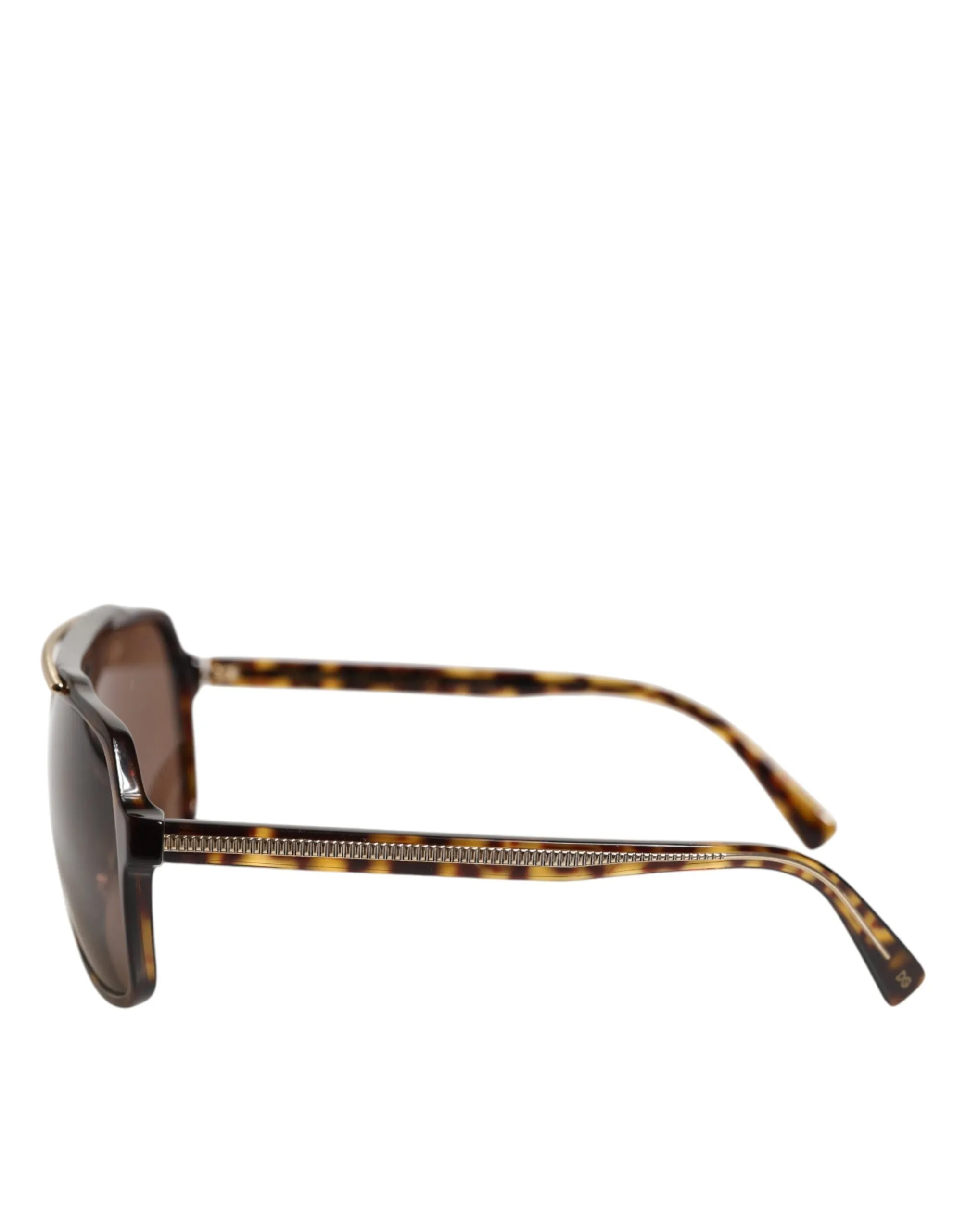 Dolce & Gabbana Dark Brown Tortoise Shell Pilot Frame Sunglasses sold by Siebentaschen product image thumbnail 4
