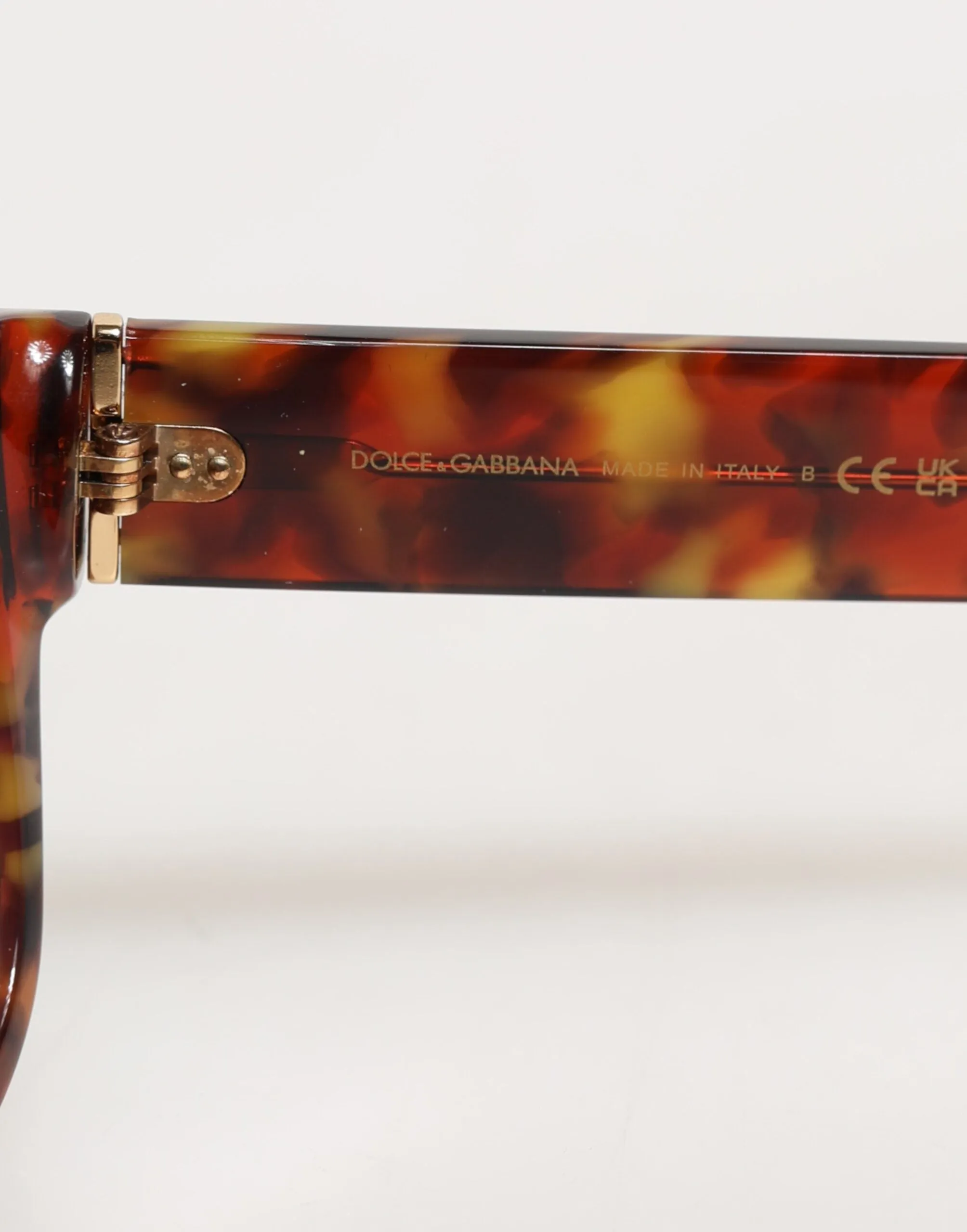 Dolce & Gabbana DG4338F Brown Havana Full Rim Round Lenses Sunglasses sold by Siebentaschen product image thumbnail 5