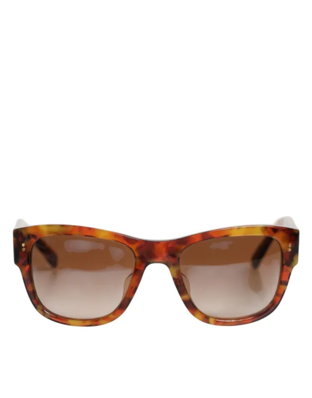 Dolce & Gabbana DG4338F Brown Havana Full Rim Round Lenses Sunglasses sold by Siebentaschen