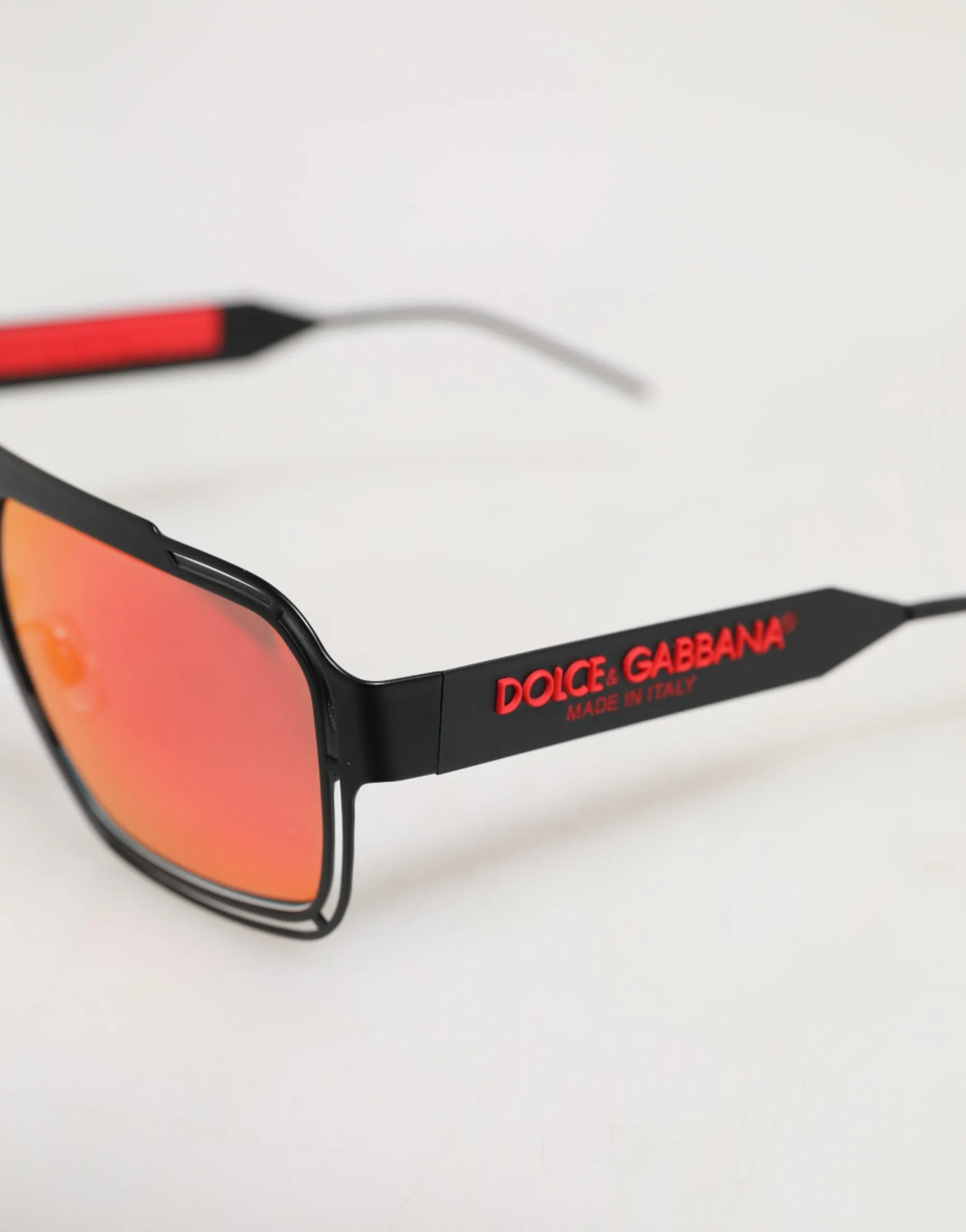 Dolce & Gabbana Black Metal Pilot Frame Shades Eyewear Sunglasses sold by Siebentaschen product image thumbnail 5