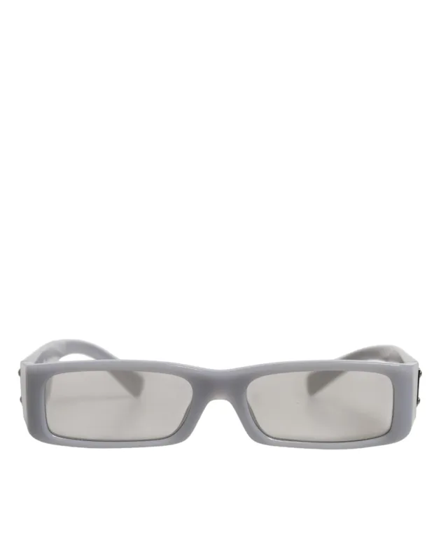 Dolce & Gabbana Light Gray Re-Edition Shades Eyewear Sunglasses made by Siebentaschen