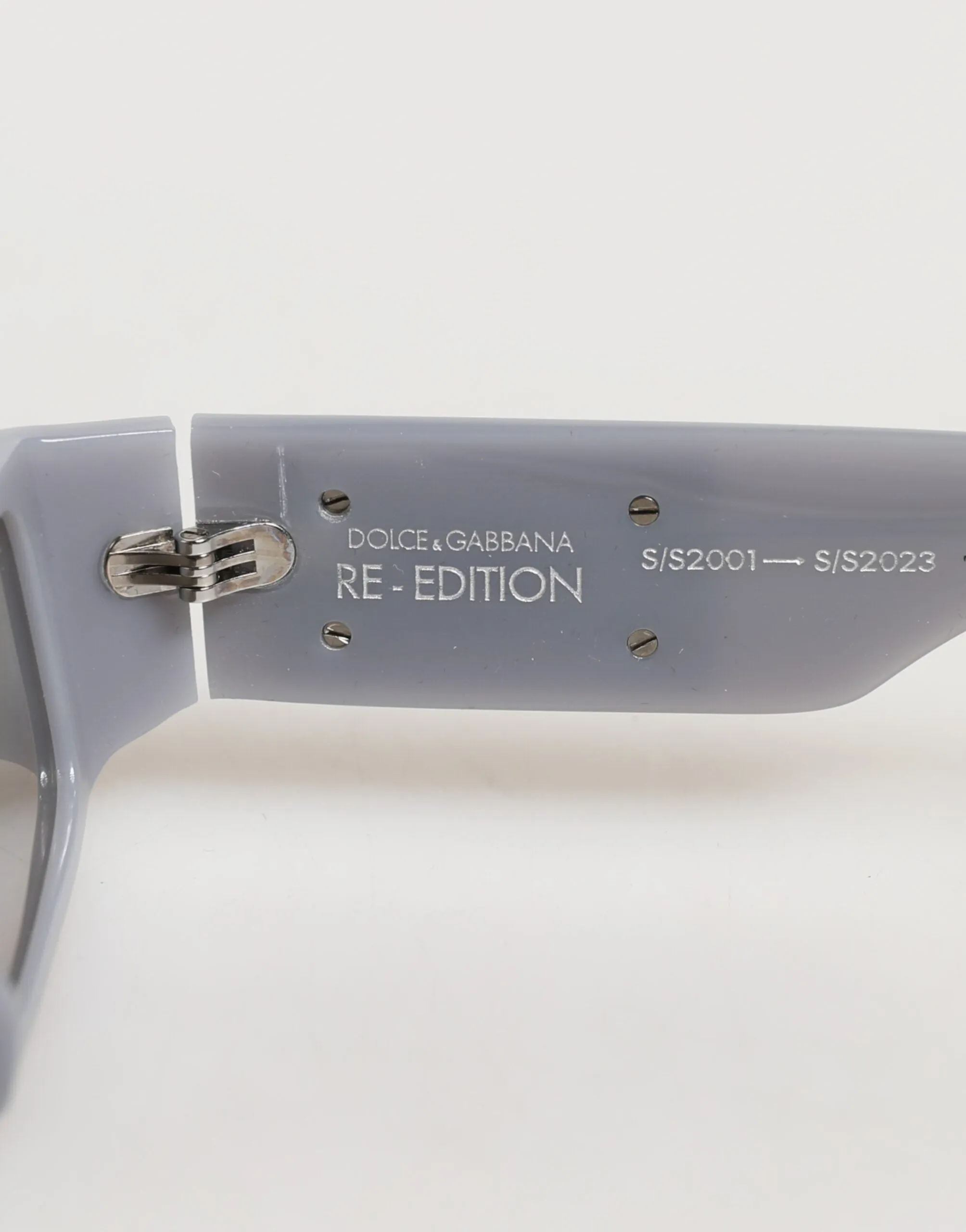 Dolce & Gabbana Light Gray Re-Edition Shades Eyewear Sunglasses sold by Siebentaschen product image thumbnail 5