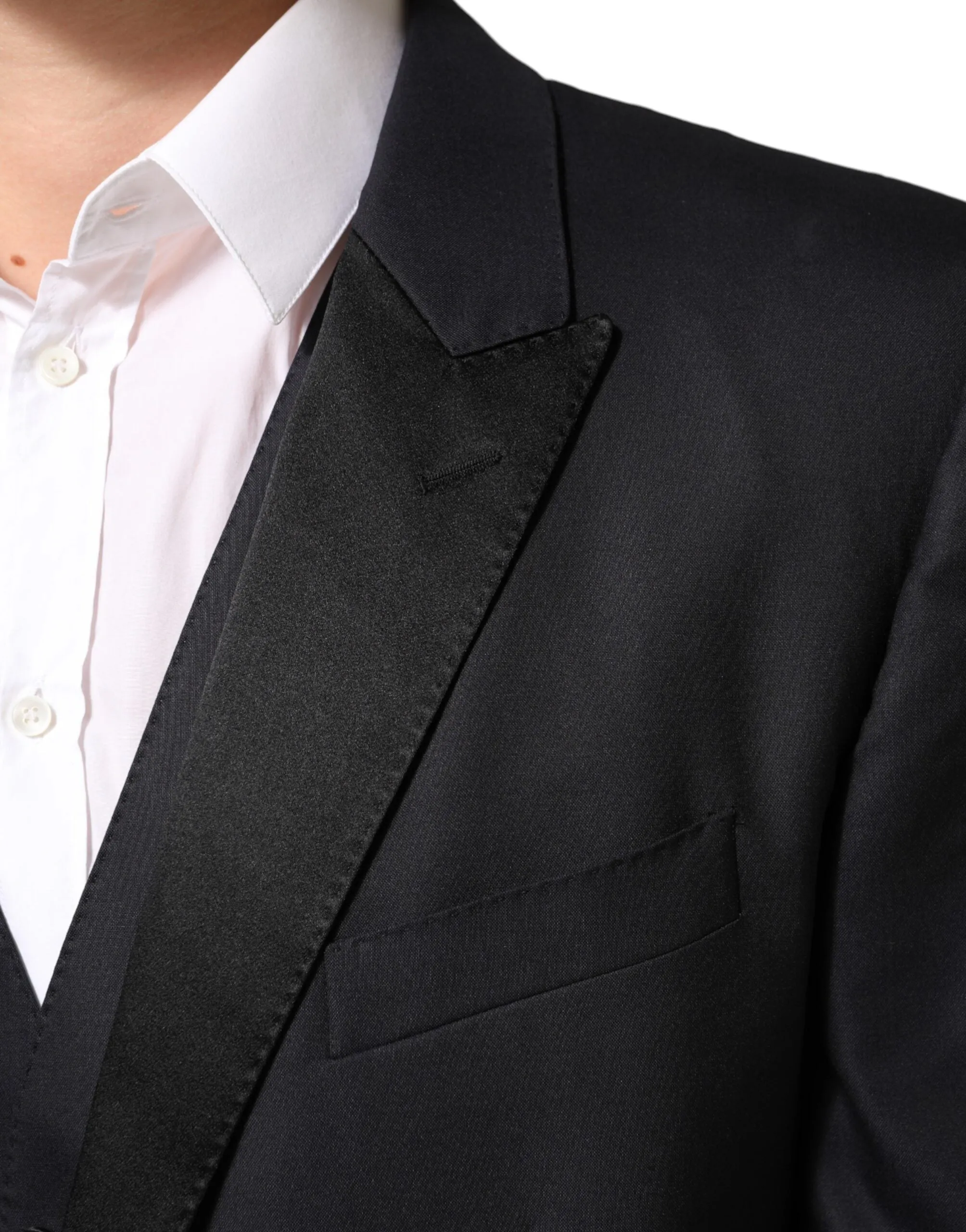 Dolce & Gabbana Black MARTINI 2 Buttons Suit 3 Piece Suit sold by Siebentaschen product image thumbnail 5