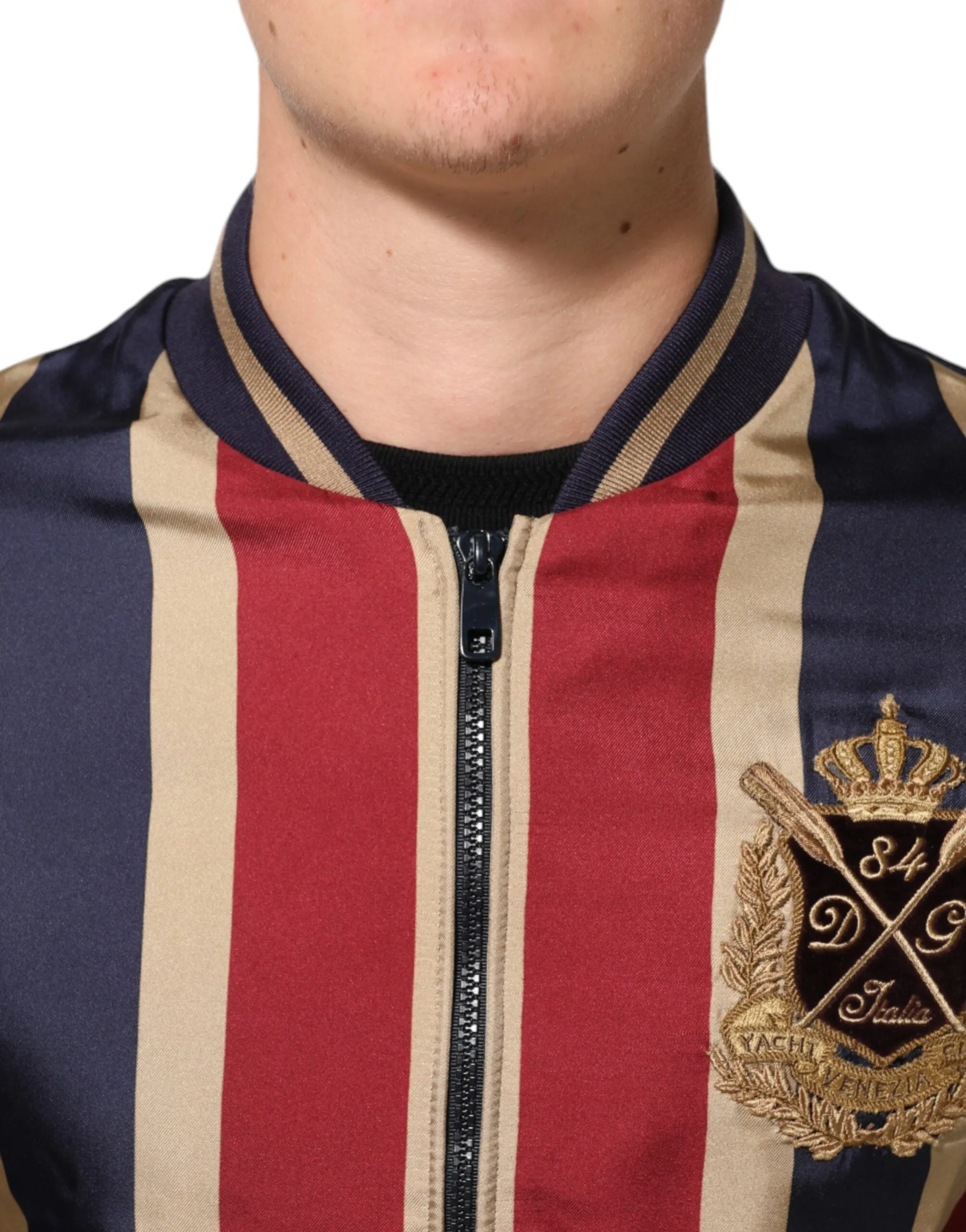 Dolce & Gabbana Multicolor #DGMillennials Full Zip Bomber Jacket sold by Siebentaschen product image thumbnail 5