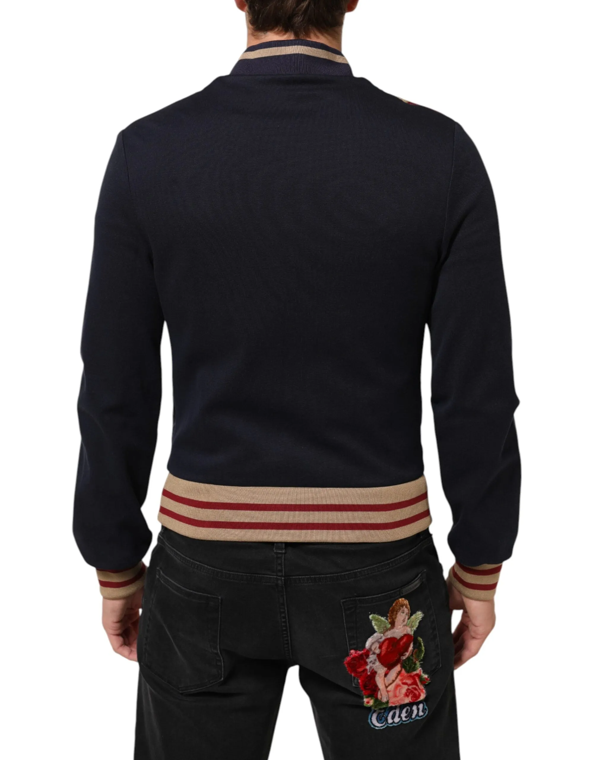 Dolce & Gabbana Multicolor #DGMillennials Full Zip Bomber Jacket sold by Siebentaschen product image thumbnail 4