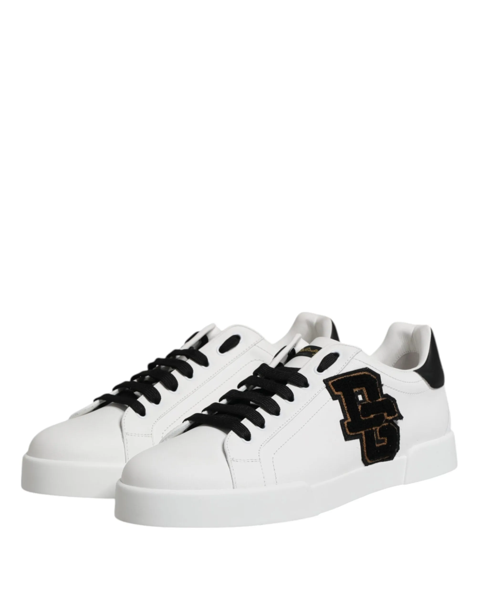 Dolce & Gabbana White DG Logo Portofino Low Top Sneakers Shoes sold by Siebentaschen product image thumbnail 4