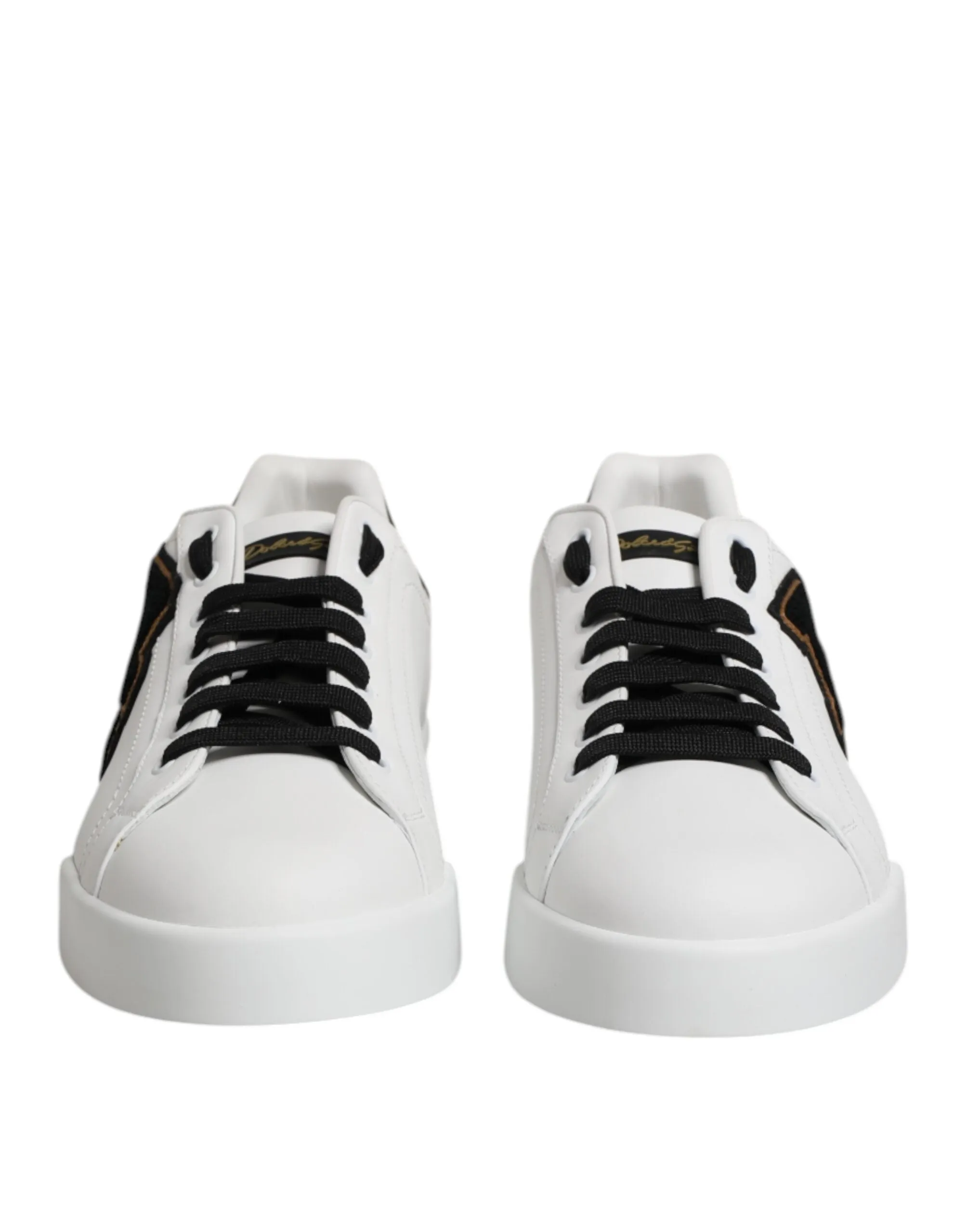 Dolce & Gabbana White DG Logo Portofino Low Top Sneakers Shoes sold by Siebentaschen product image thumbnail 2