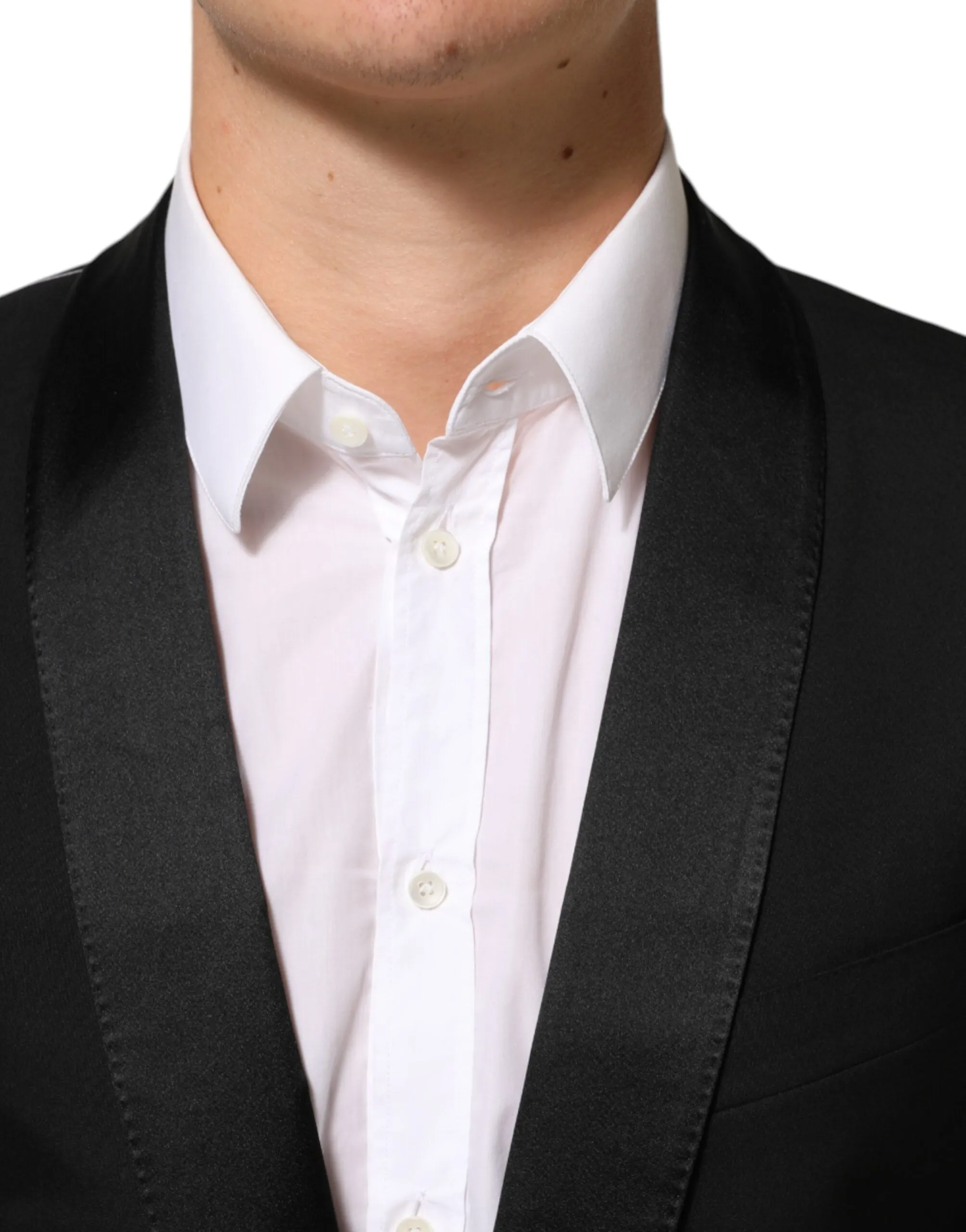 Dolce & Gabbana Black MARTINI 1 Button Suit Jacket Blazer sold by Siebentaschen product image thumbnail 5