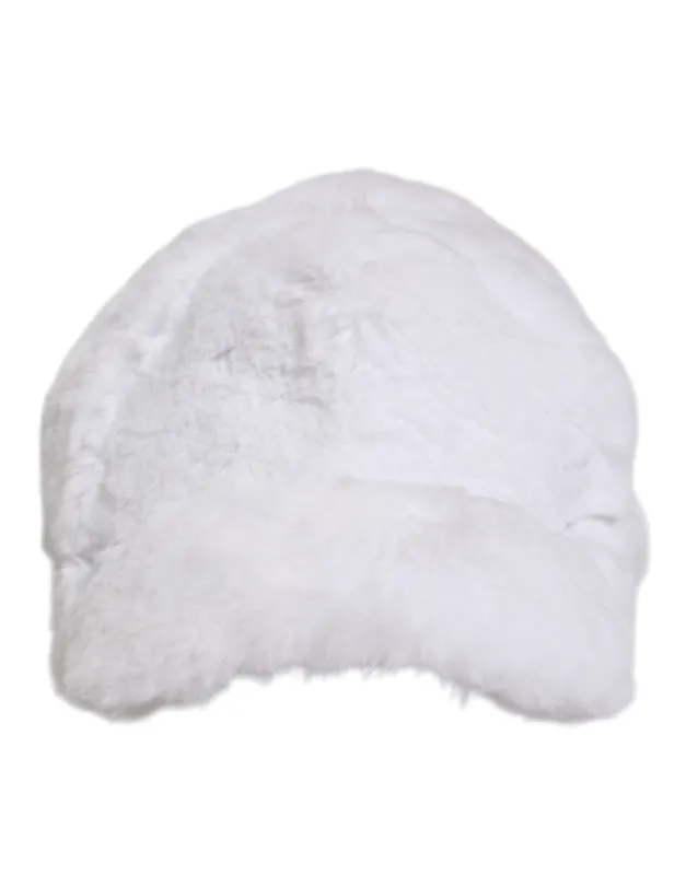 Dolce & Gabbana White Modacrylic Rapper Men Baseball Capello Hat sold by Siebentaschen