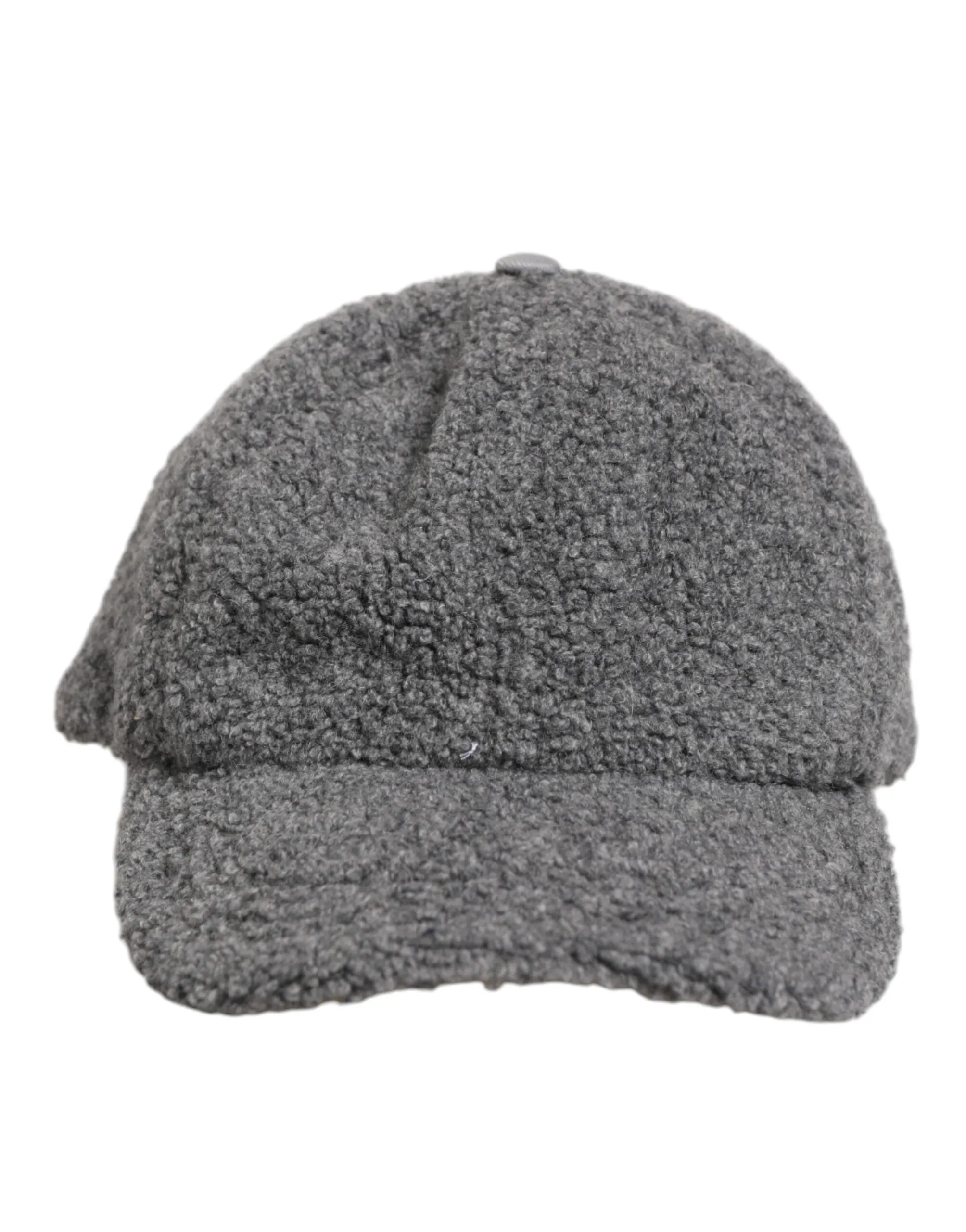 Dolce & Gabbana Gray Wool Fleece Rapper Men Baseball Capello Hat sold by Siebentaschen product image thumbnail 2