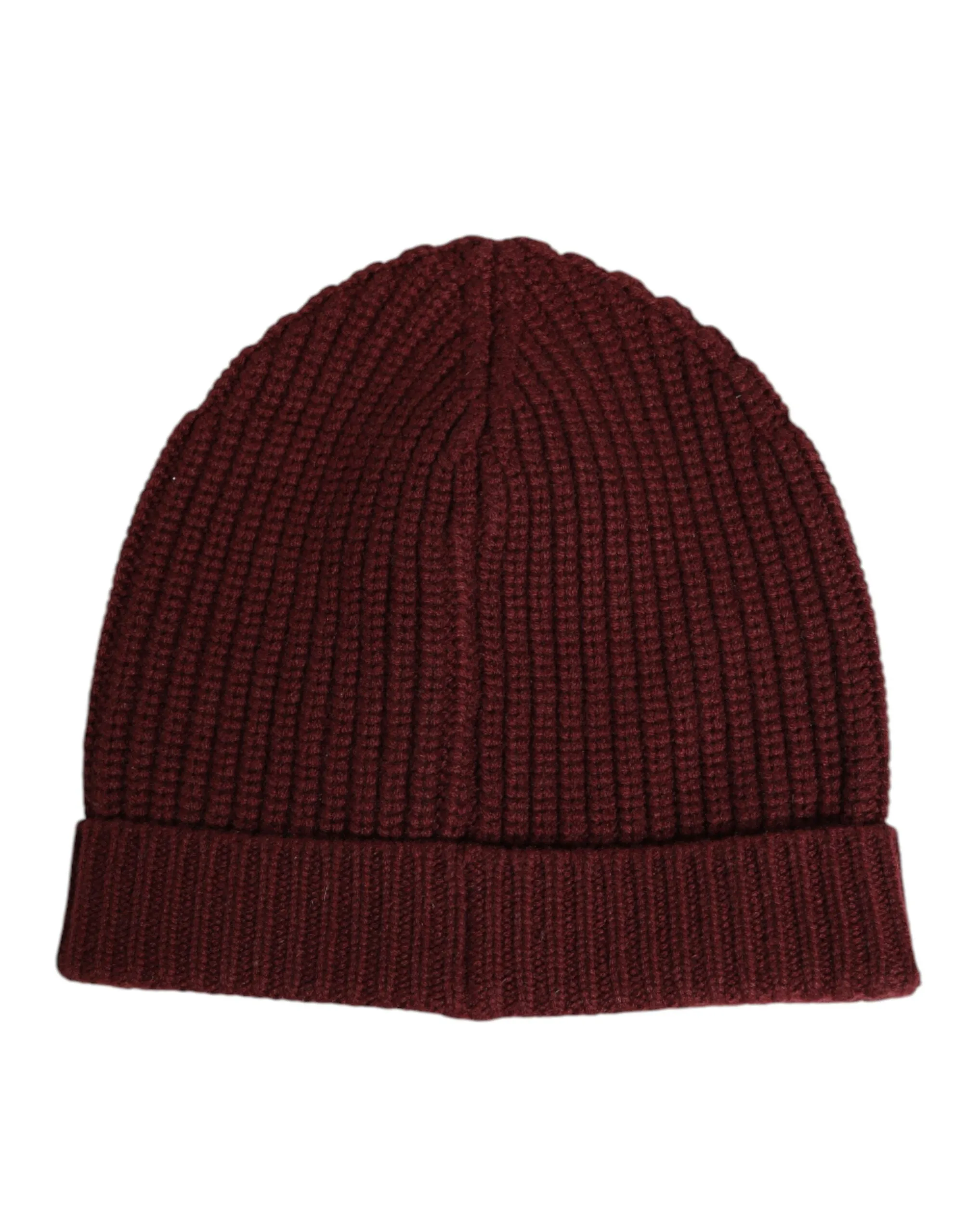 Dolce & Gabbana Brown Cashmere Knitted Beanie Capello Men One Size Hat sold by Siebentaschen product image thumbnail 3