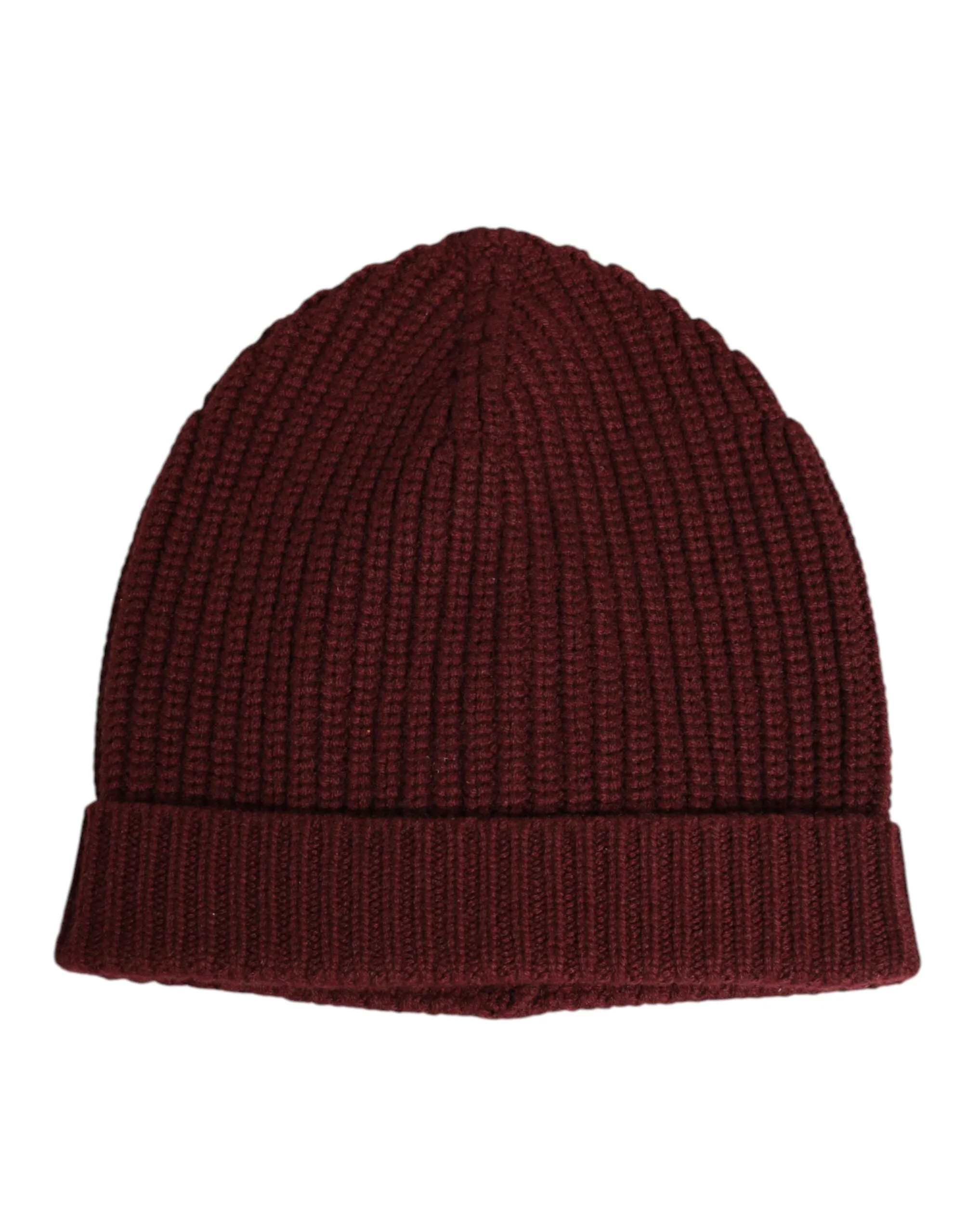 Dolce & Gabbana Brown Cashmere Knitted Beanie Capello Men One Size Hat sold by Siebentaschen