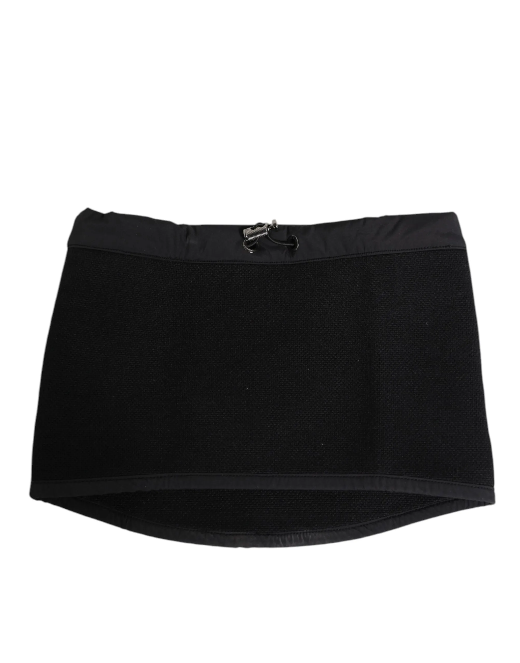 Dolce & Gabbana Black Lace Stole Knitted DG Logo Men One Size Scarf sold by Siebentaschen product image thumbnail 4