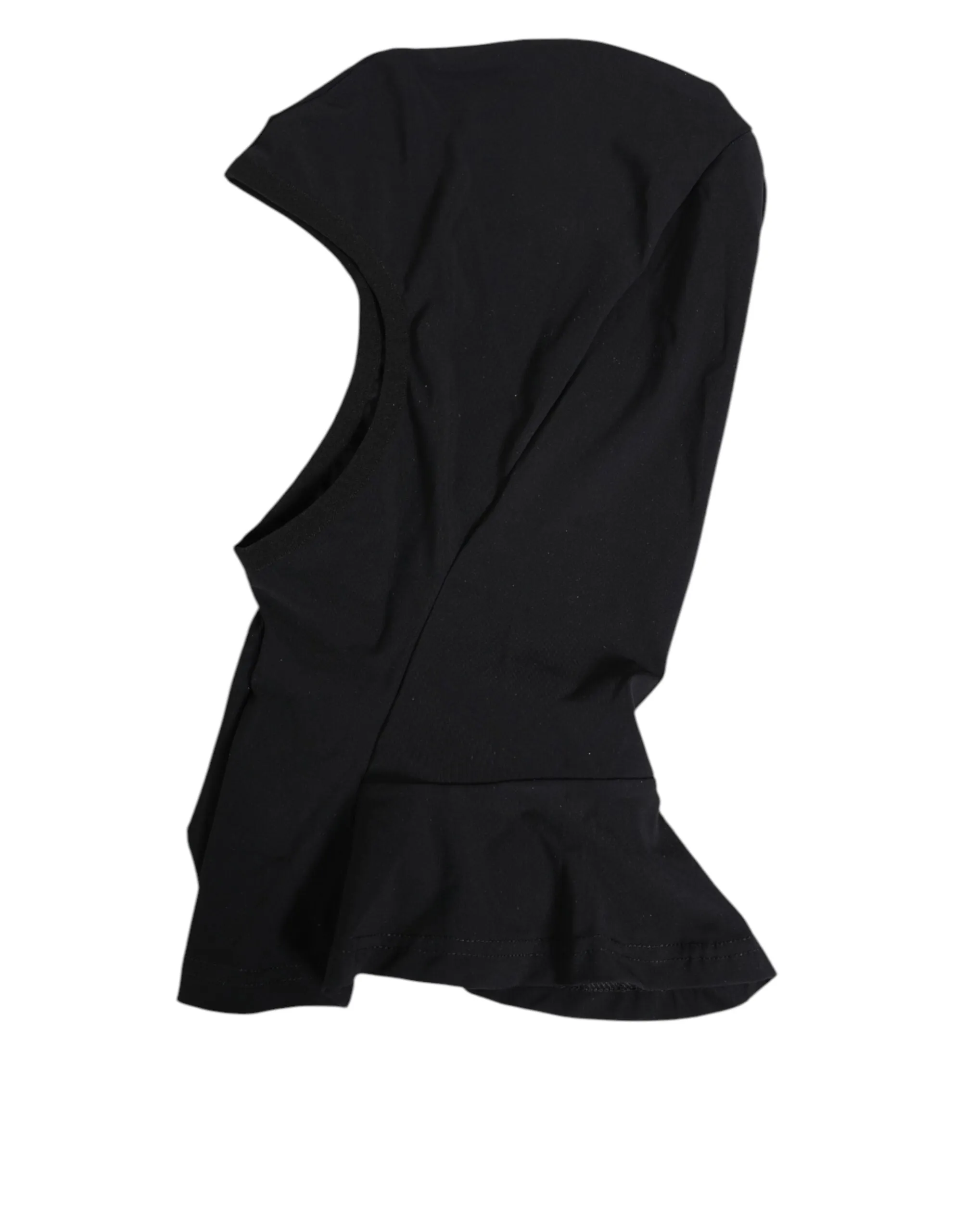 Dolce & Gabbana Black Nylon Elastane Balaclava Hood Face Cover Hat sold by Siebentaschen product image thumbnail 3