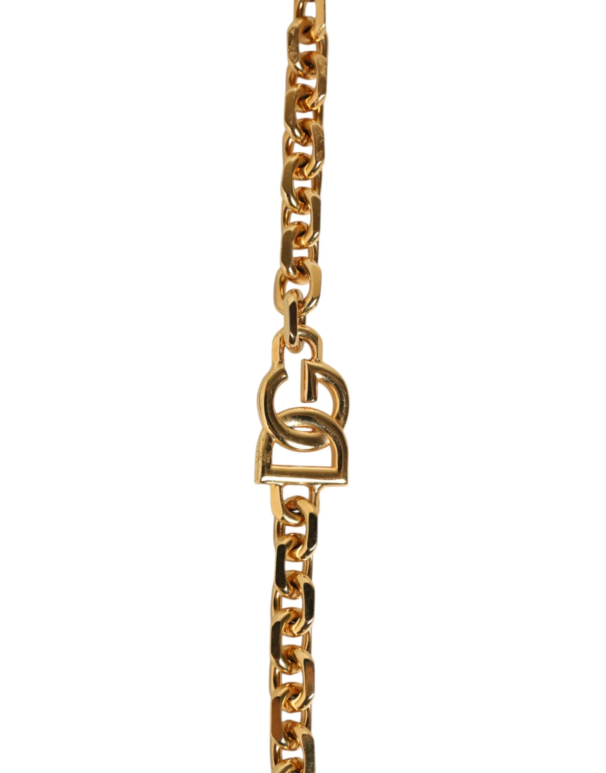 Dolce & Gabbana Black Leather Gold Chain Bag Accessory Shoulder Strap sold by Siebentaschen product image thumbnail 3