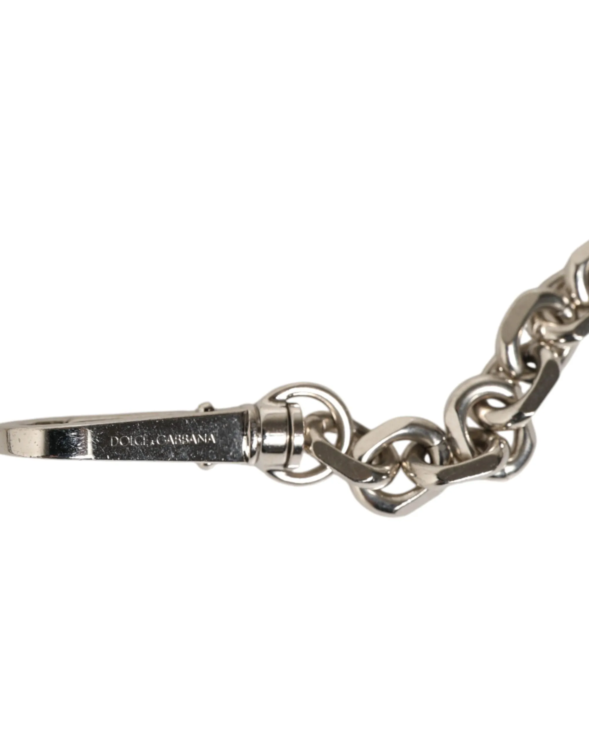 Dolce & Gabbana Black Leather Pearl Chain Bag Accessory Shoulder Strap sold by Siebentaschen product image thumbnail 5