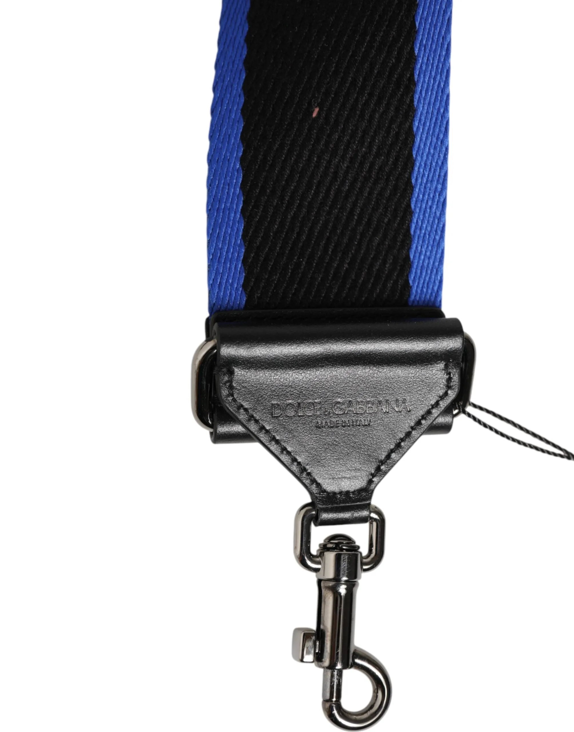 Dolce & Gabbana Black Blue Colorful Lettering Bag Handle Shoulder Strap sold by Siebentaschen product image thumbnail 4
