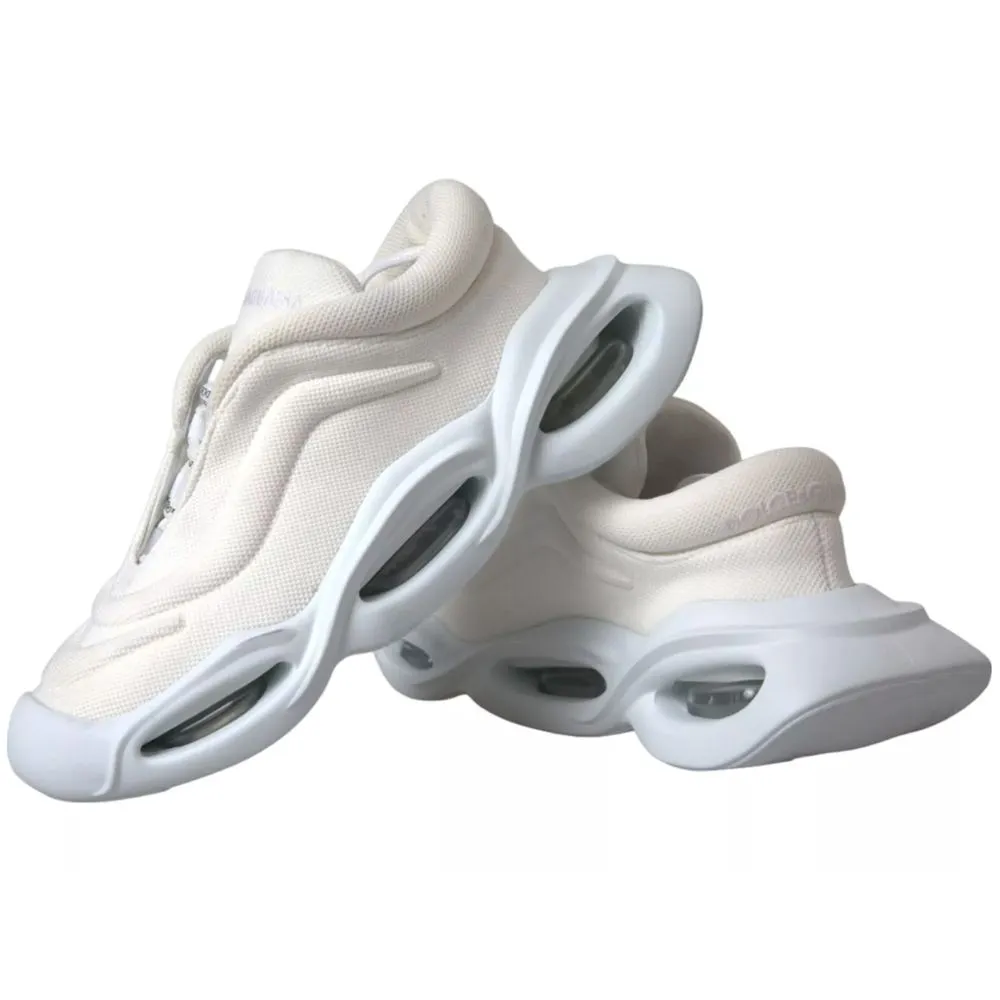 Dolce & Gabbana White Polyester Sneaker sold by Siebentaschen product image thumbnail 4
