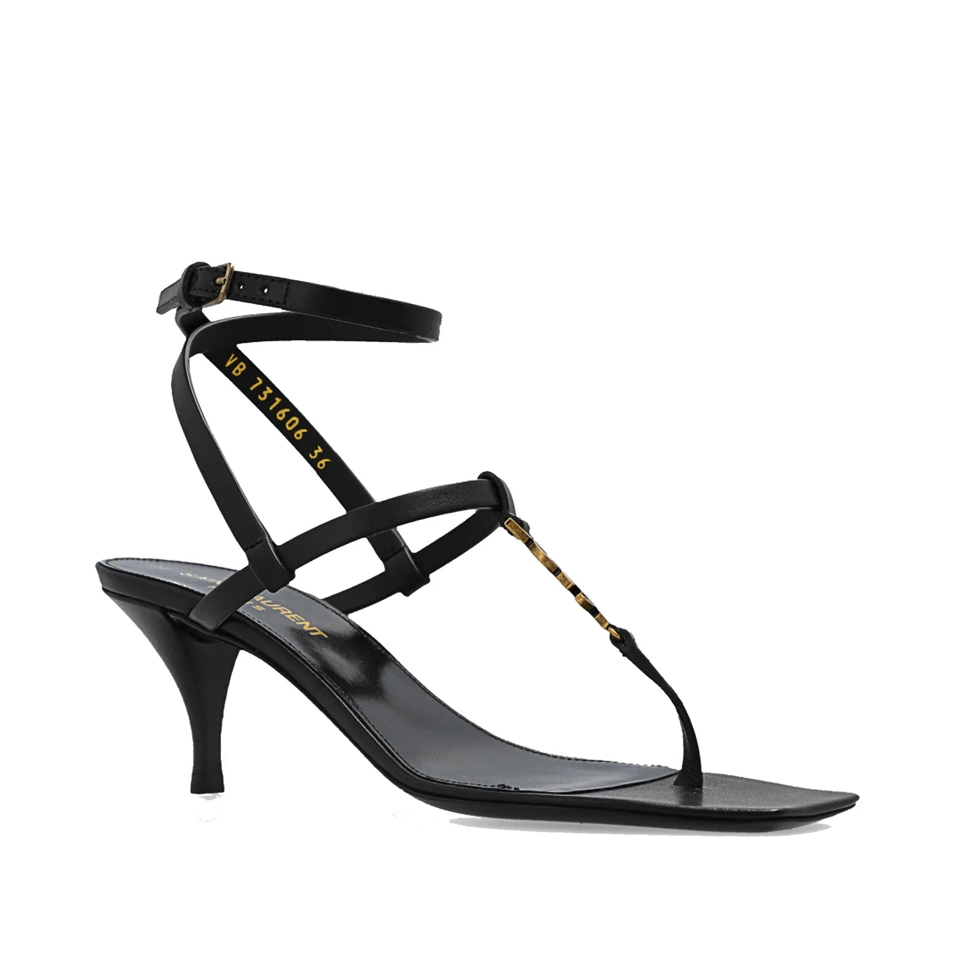 Saint Laurent Cassandra Heeled Sandals sold by Siebentaschen product image thumbnail 2
