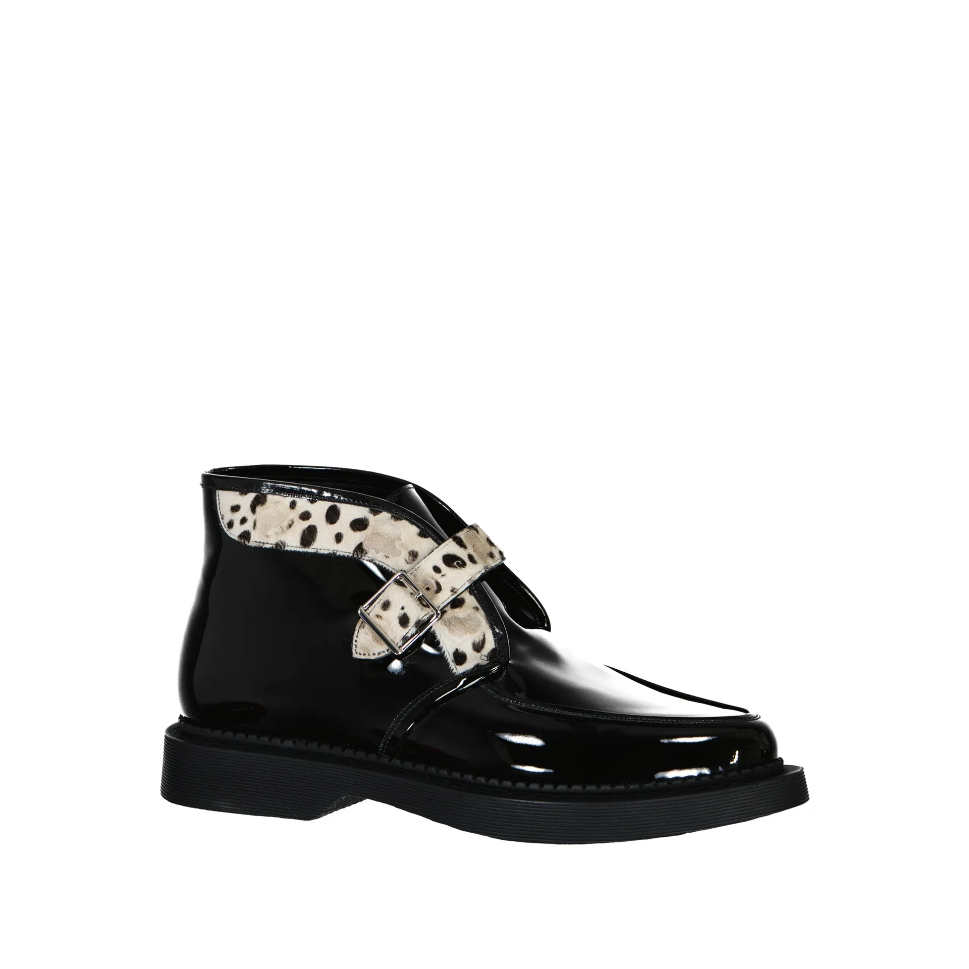 Saint Laurent Leather And Fur Boots sold by Siebentaschen product image thumbnail 2