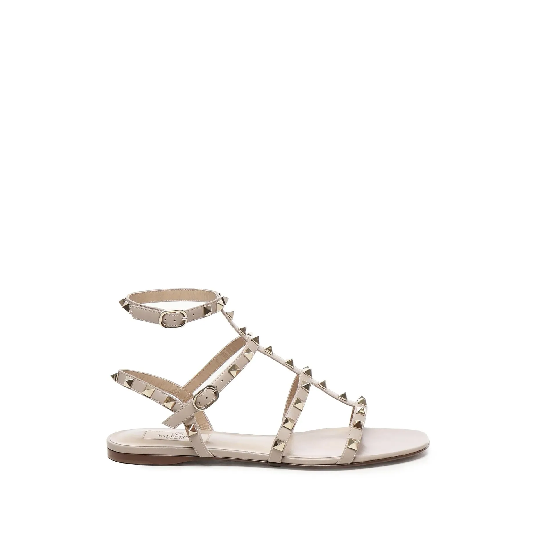 Valentino garavani Rockstud Flat Sandals sold by Siebentaschen