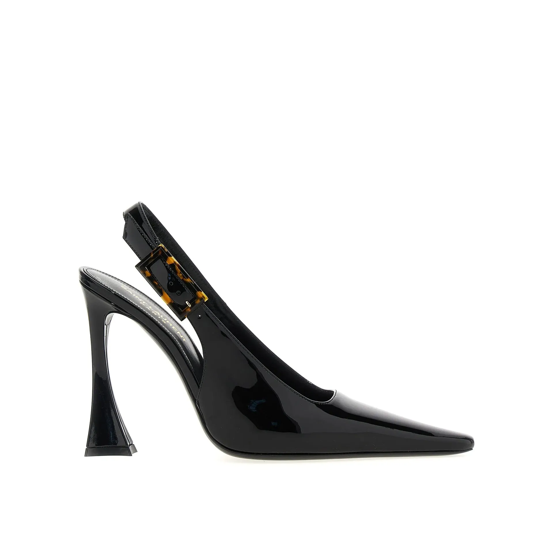 Saint Laurent 'Dune' Leather Slingback Pumps sold by Siebentaschen