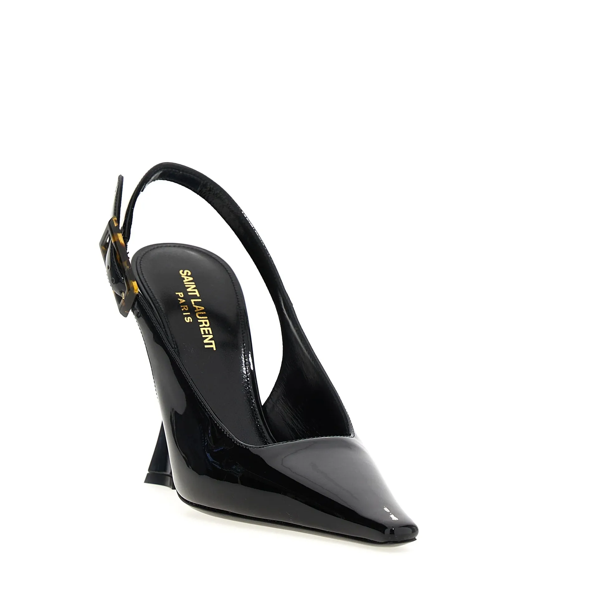 Saint Laurent 'Dune' Leather Slingback Pumps sold by Siebentaschen product image thumbnail 2