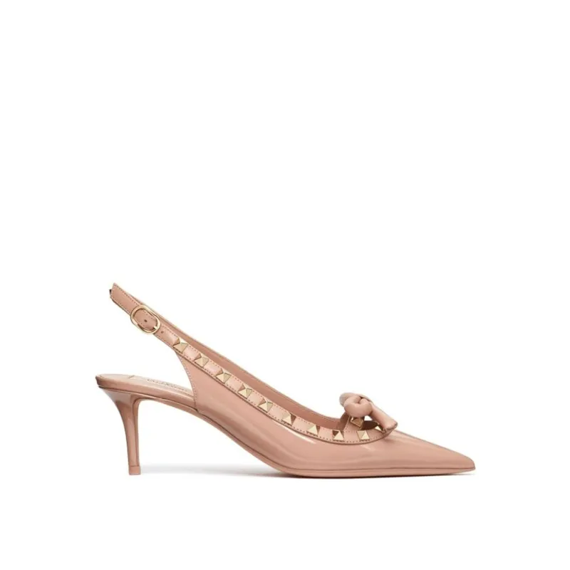 Valentino Garavani Leather Slingback Pumps sold by Siebentaschen