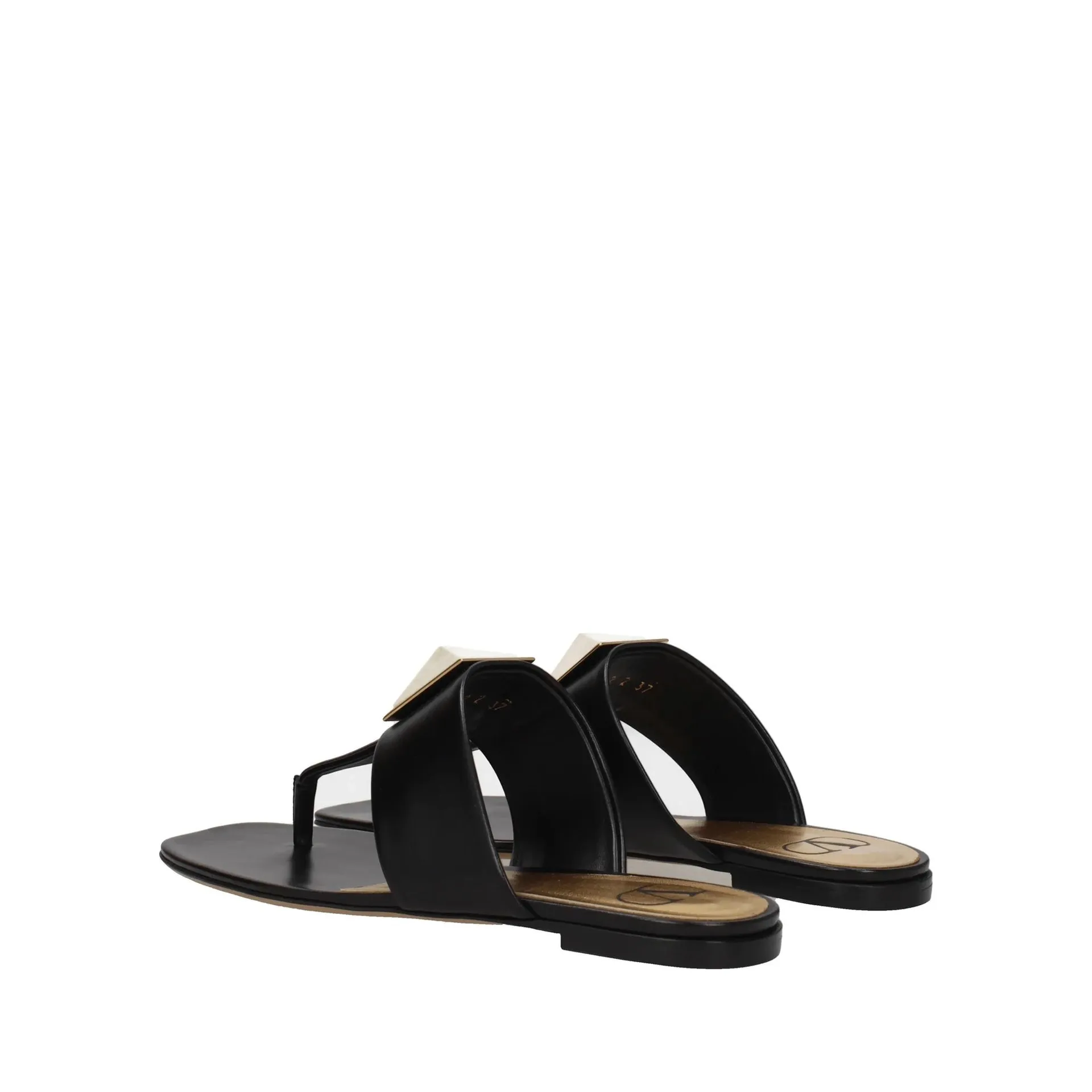 Valentino Garavani One Stud Leather Thong Sandals sold by Siebentaschen product image thumbnail 3
