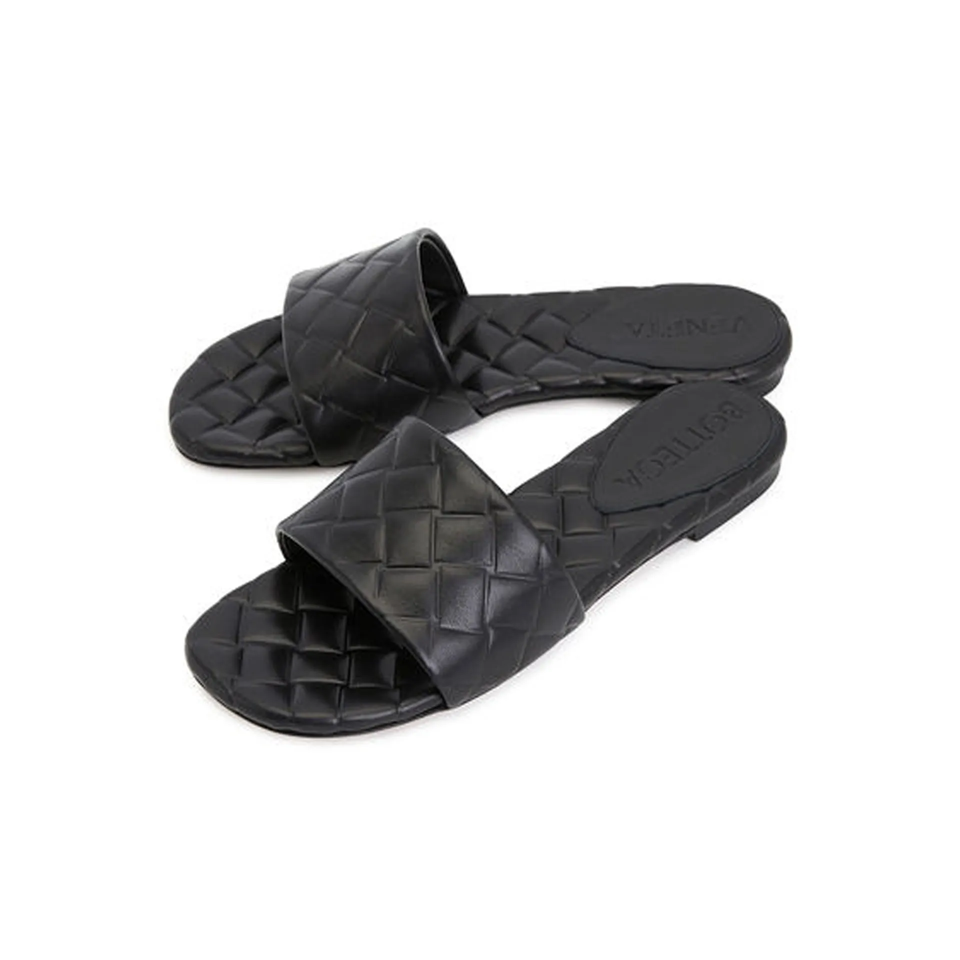 Bottega Veneta Amy Leather Mules sold by Siebentaschen product image thumbnail 4