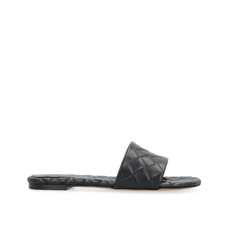 Bottega Veneta Amy Leather Mules sold by Siebentaschen