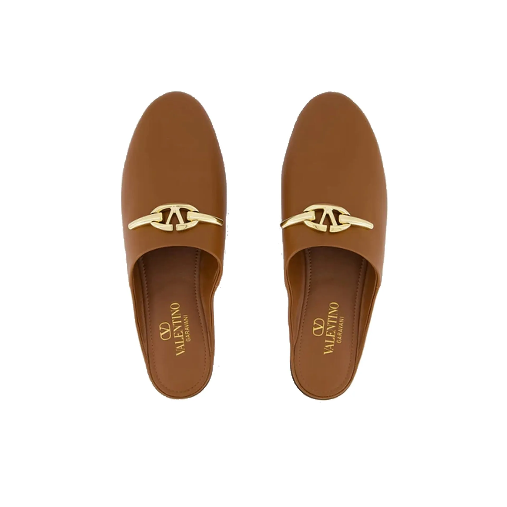 Valentino Garavani VLogo Signature Leather Mules sold by Siebentaschen product image thumbnail 3