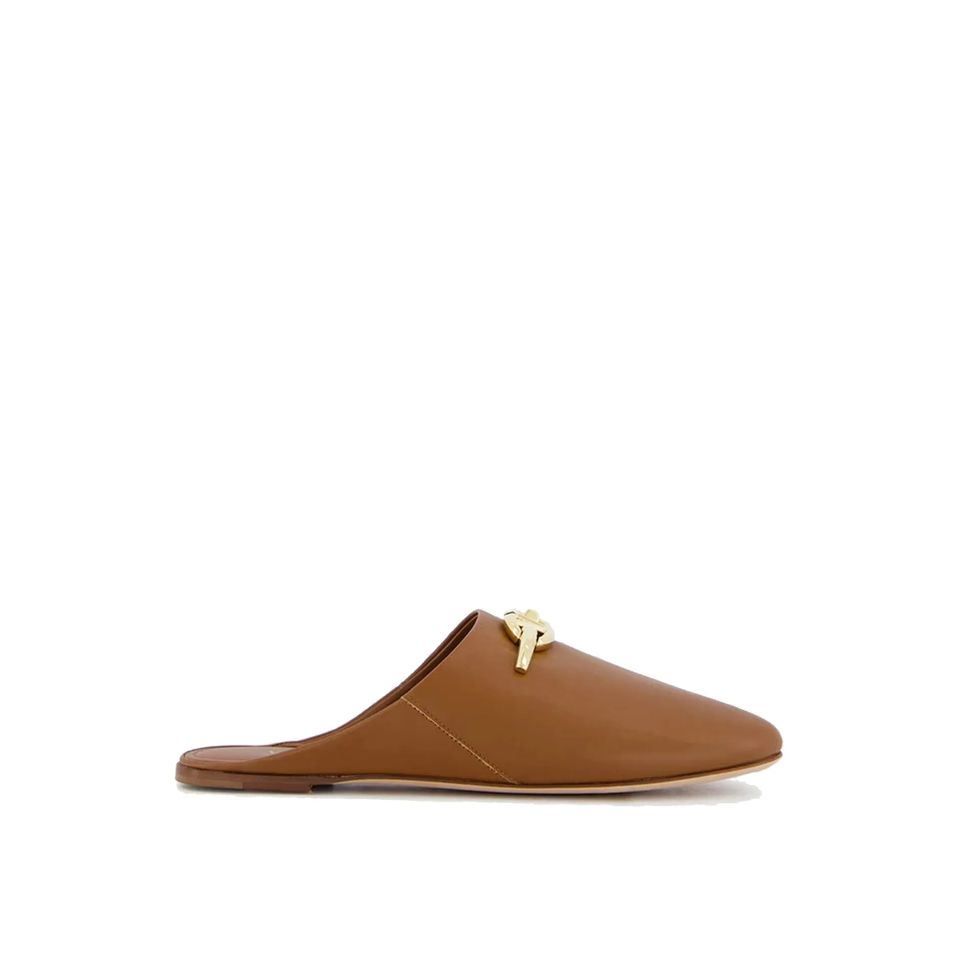 Valentino Garavani VLogo Signature Leather Mules sold by Siebentaschen