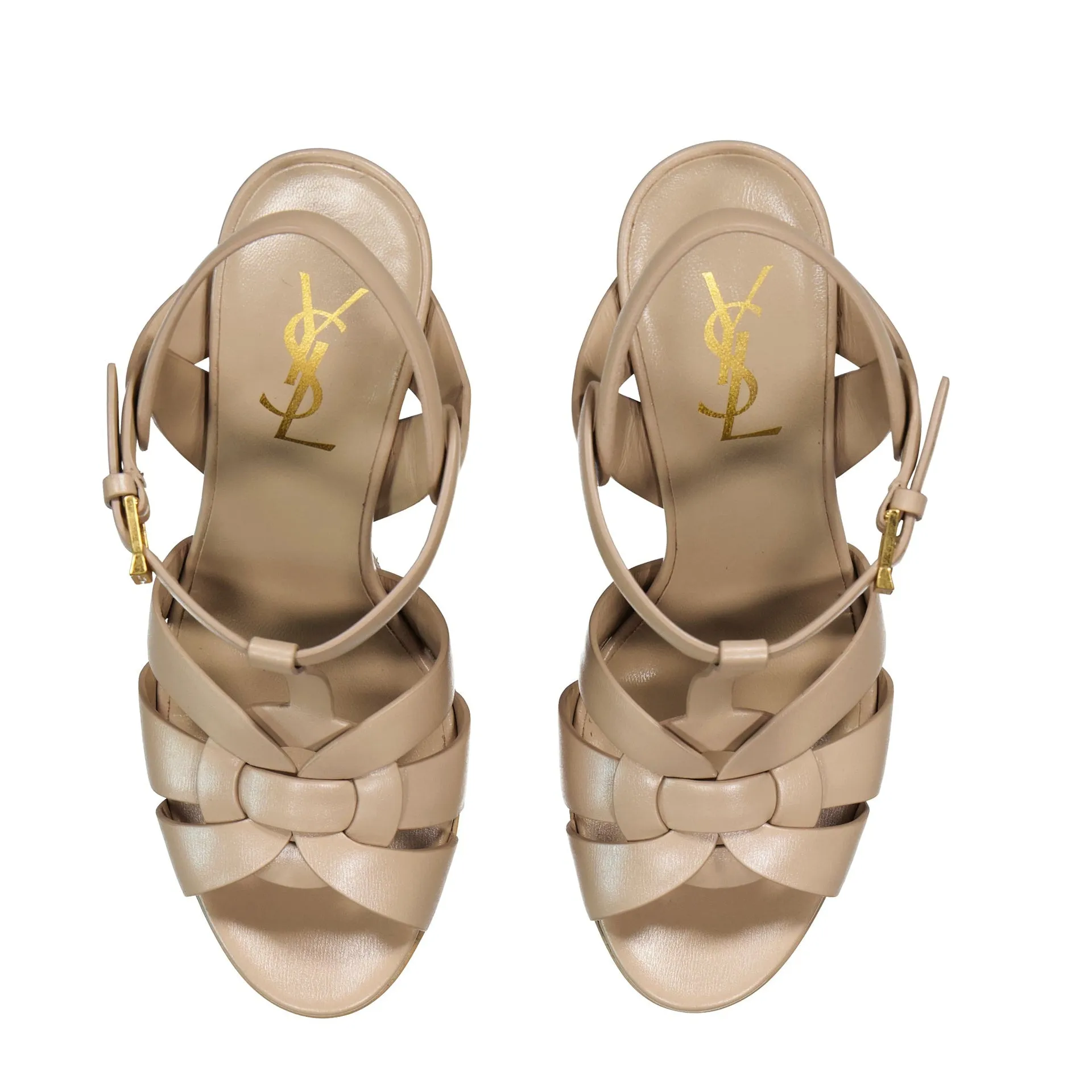 Saint Laurent Tribute Leather Sandals sold by Siebentaschen product image thumbnail 4