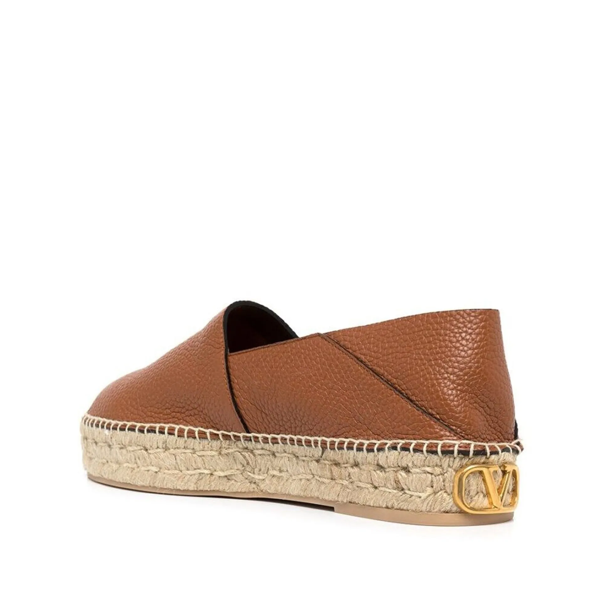 Valentino Garavani Logo-Plaque Leather Espadrilles sold by Siebentaschen product image thumbnail 3
