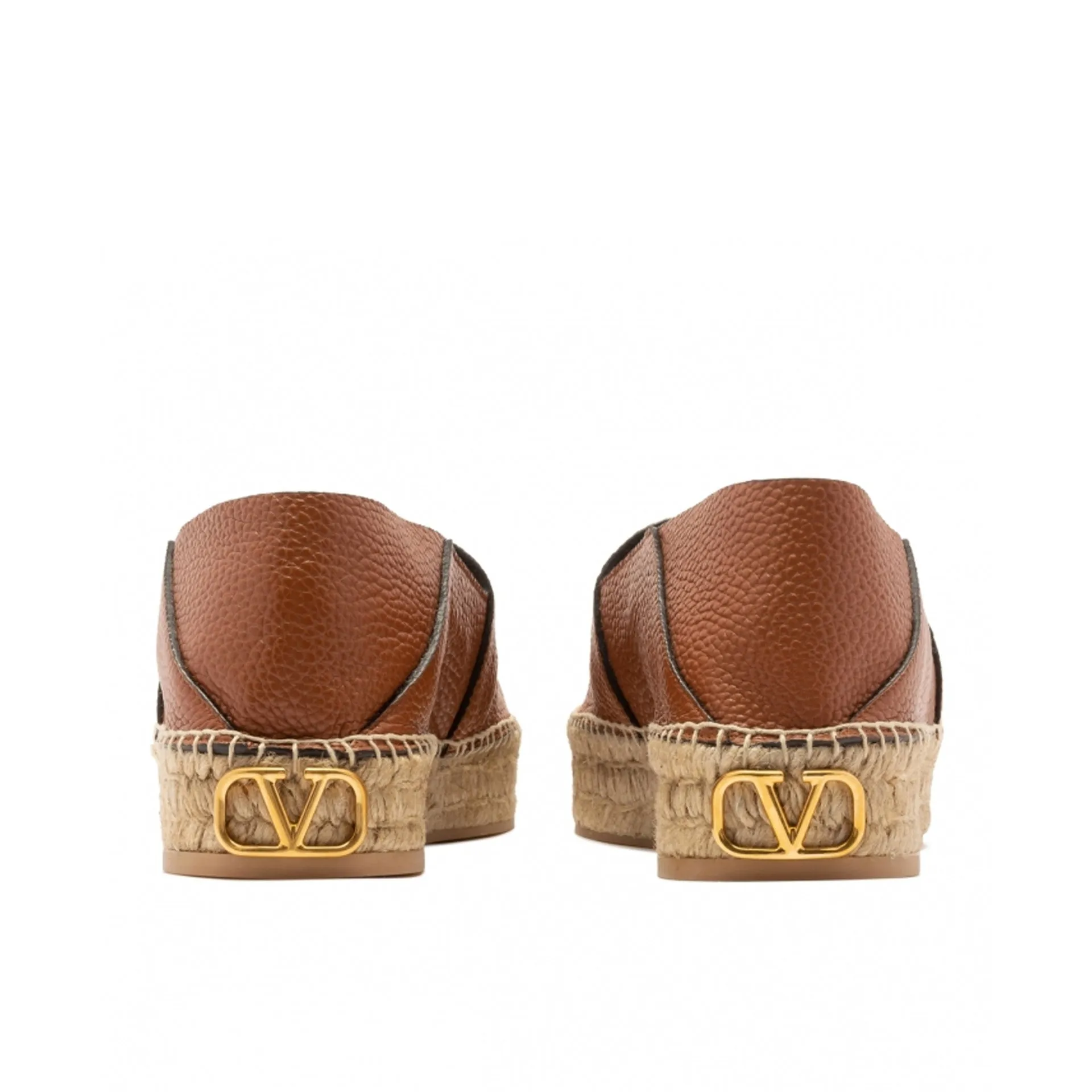 Valentino Garavani Logo-Plaque Leather Espadrilles sold by Siebentaschen product image thumbnail 4