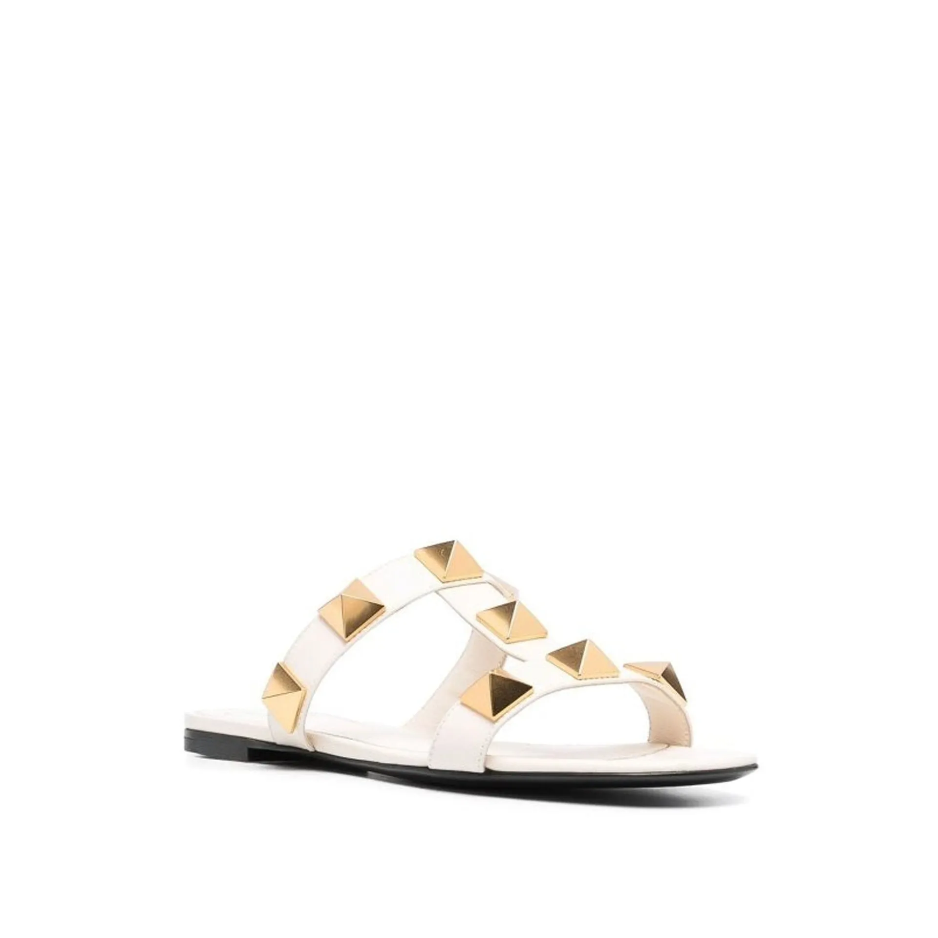 Valentino Garavani Roman Stud Leather Flat Sandals sold by Siebentaschen product image thumbnail 2
