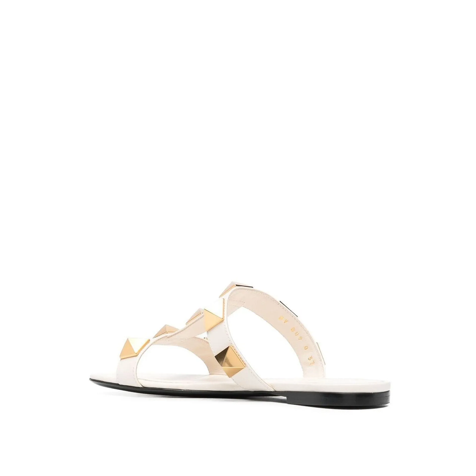 Valentino Garavani Roman Stud Leather Flat Sandals sold by Siebentaschen product image thumbnail 3
