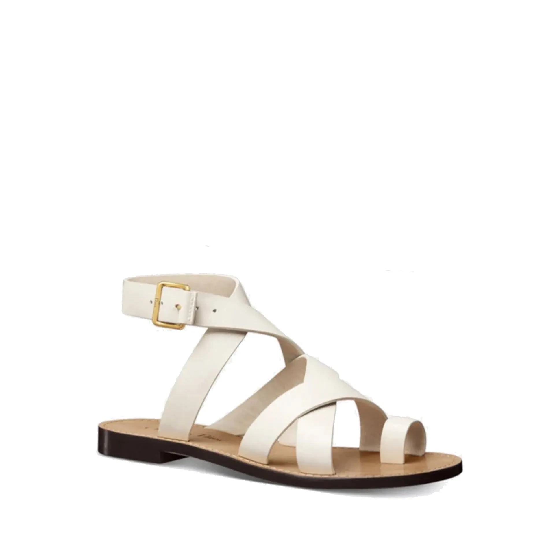 Dior Sun Leather Flat Sandals sold by Siebentaschen product image thumbnail 2