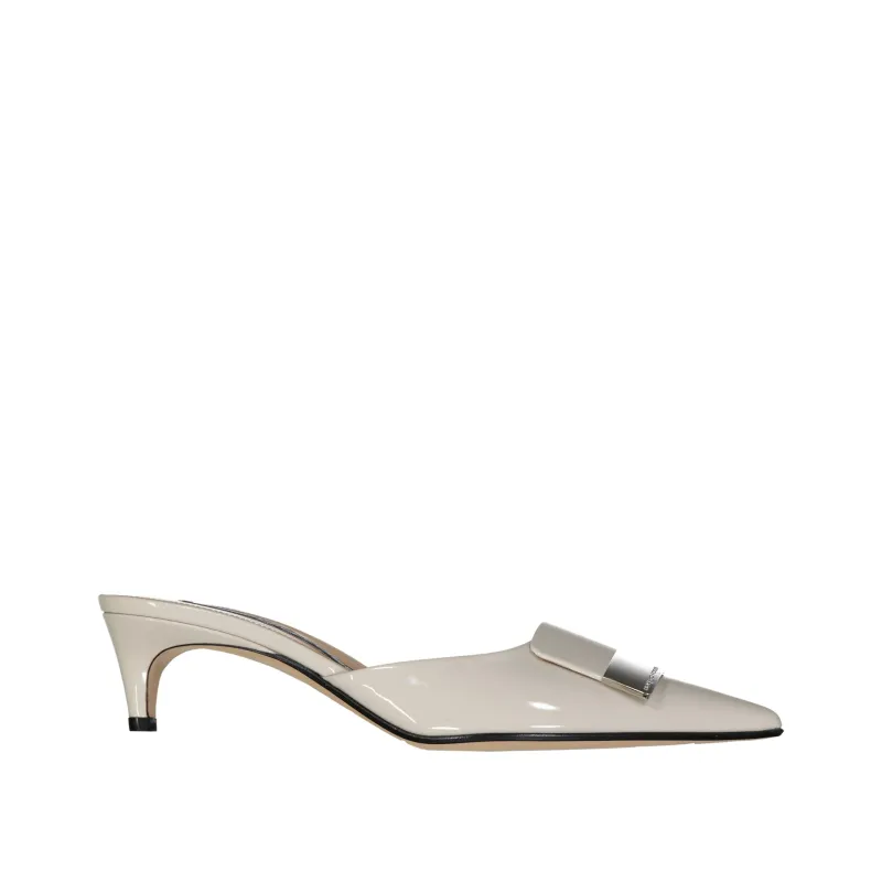 Sergio Rossi Leather Mules sold by Siebentaschen