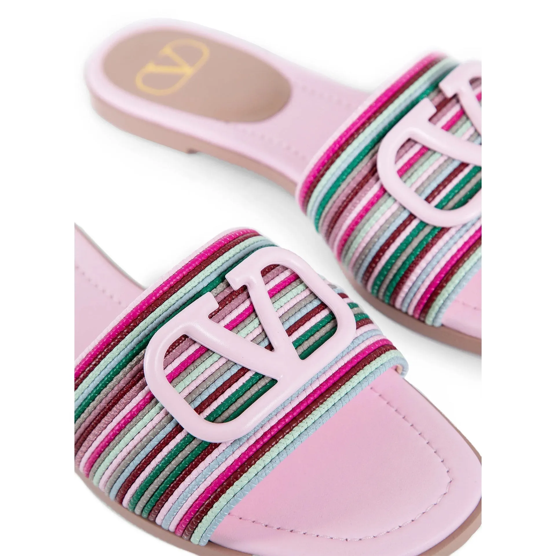Valentino Garavani V Logo Signature Slides sold by Siebentaschen product image thumbnail 3