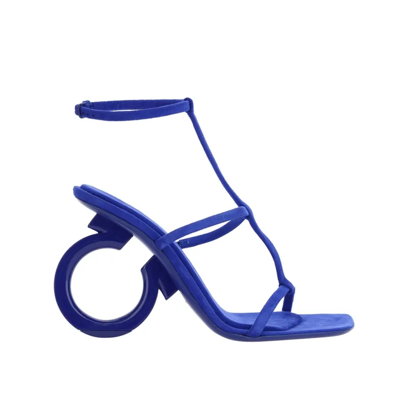 Salvatore Ferragamo Elina Leather Sandals sold by Siebentaschen