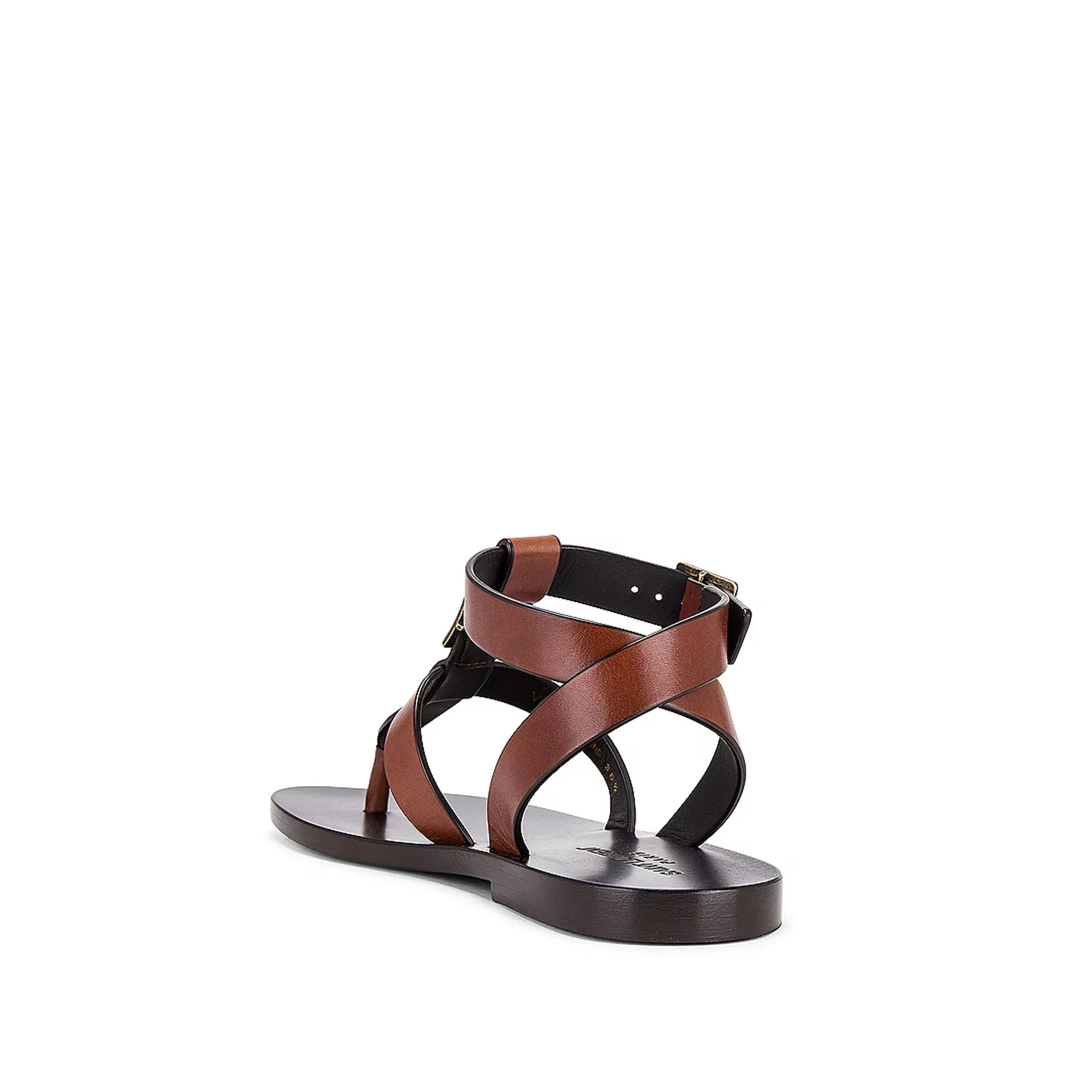 Saint Laurent Hardy Leather Sandals sold by Siebentaschen product image thumbnail 3
