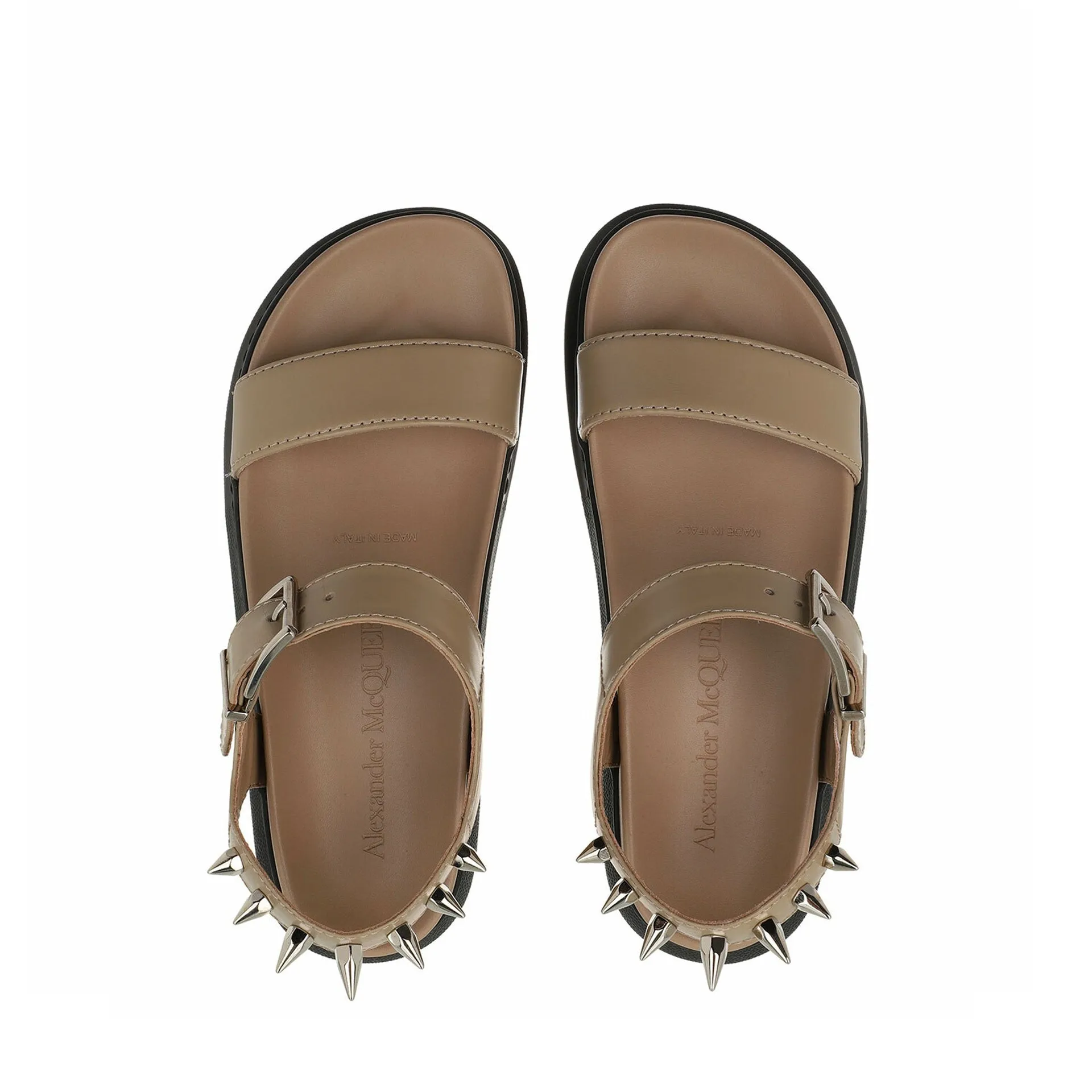 Alexander Mcqueen Spikes Leather Sandals sold by Siebentaschen product image thumbnail 3