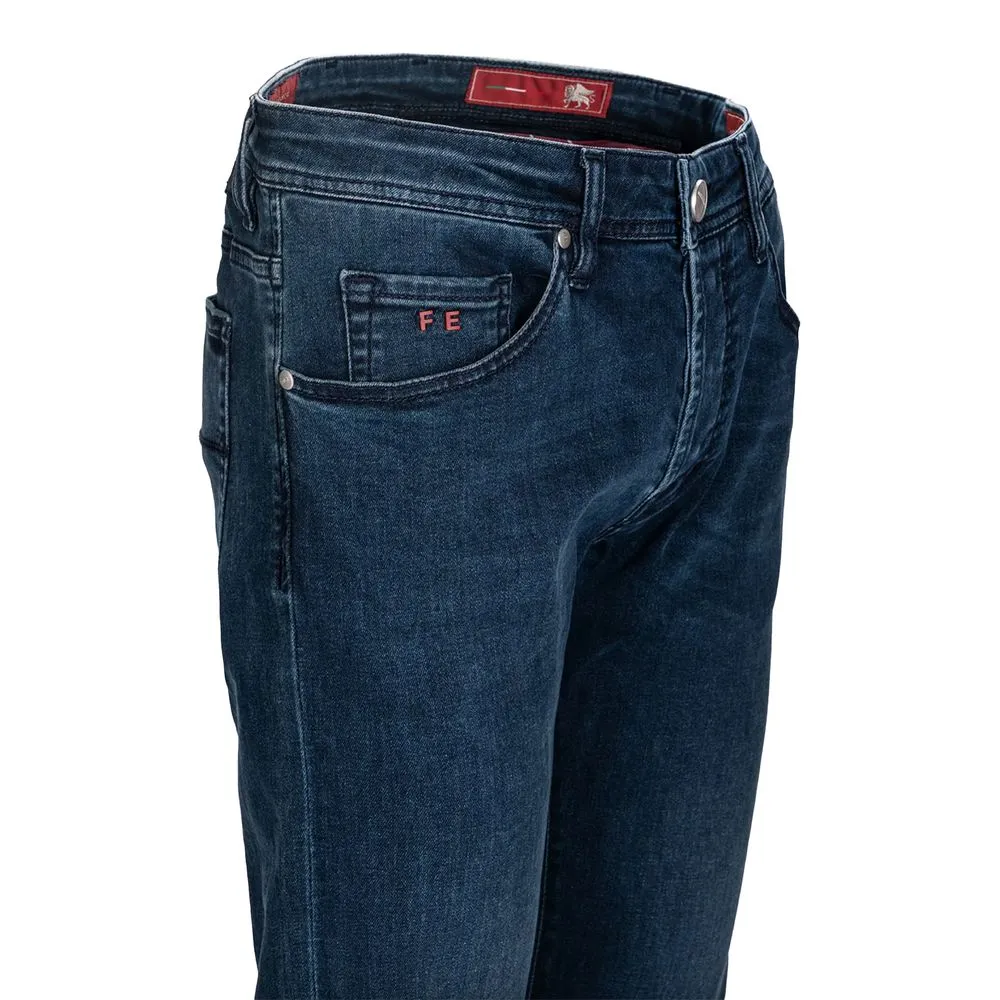 Tramarossa Blue Cotton Jeans Denim sold by Siebentaschen product image thumbnail 3